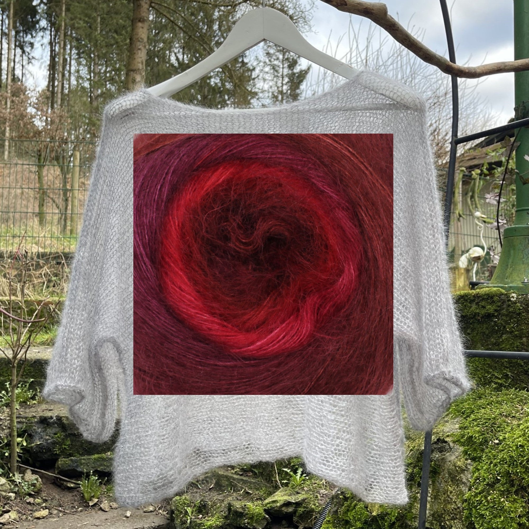 Leichtes Shirt Degradé
