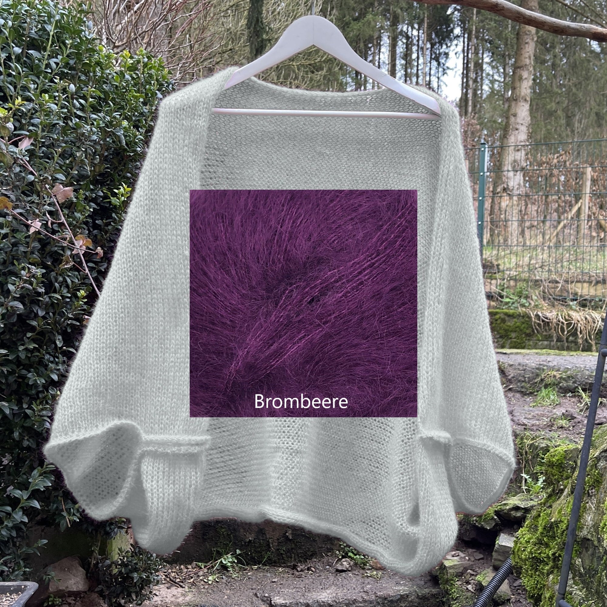 Seelenwärmer uni von Gr. XL - 4XL