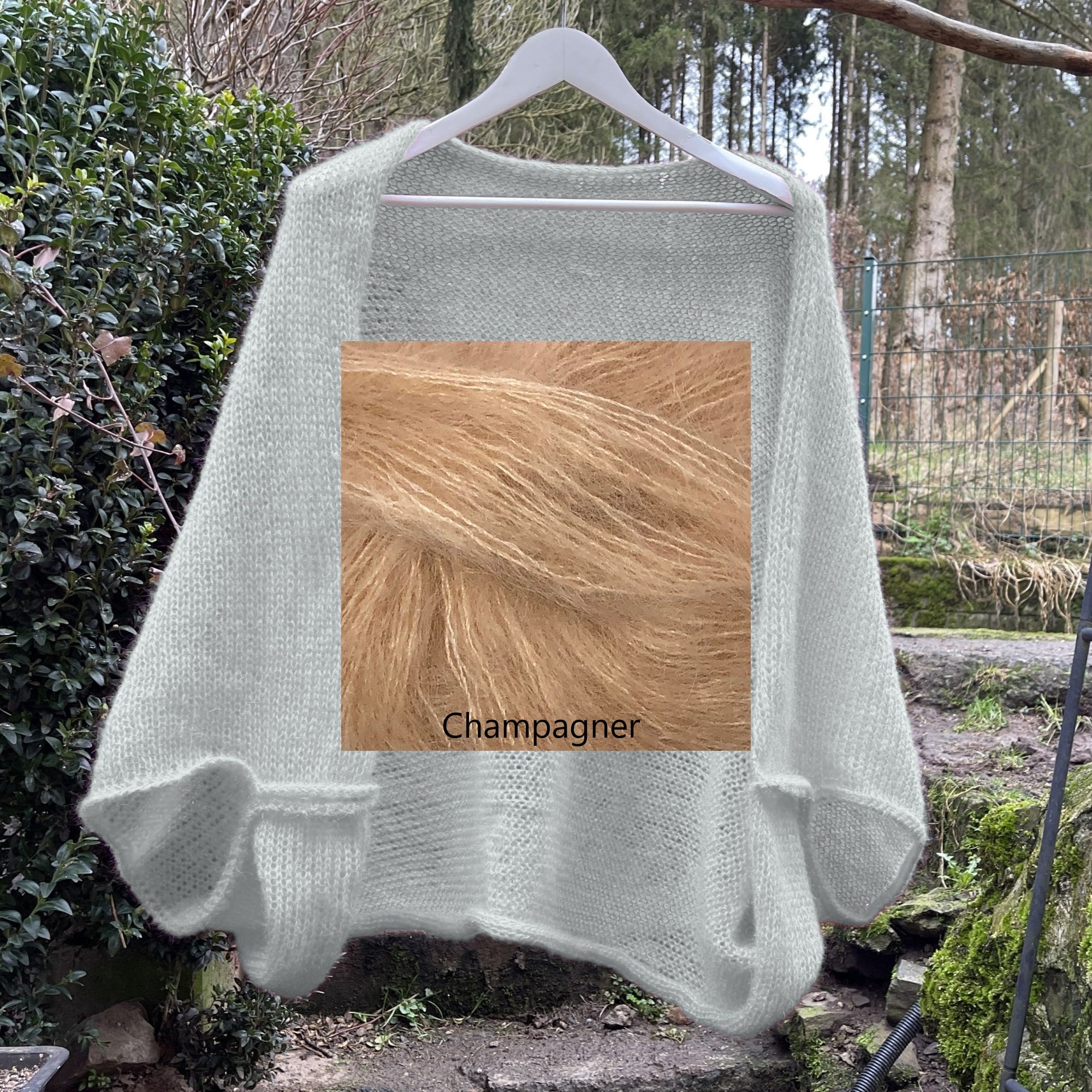 Seelenwärmer uni von Gr. XL - 4XL