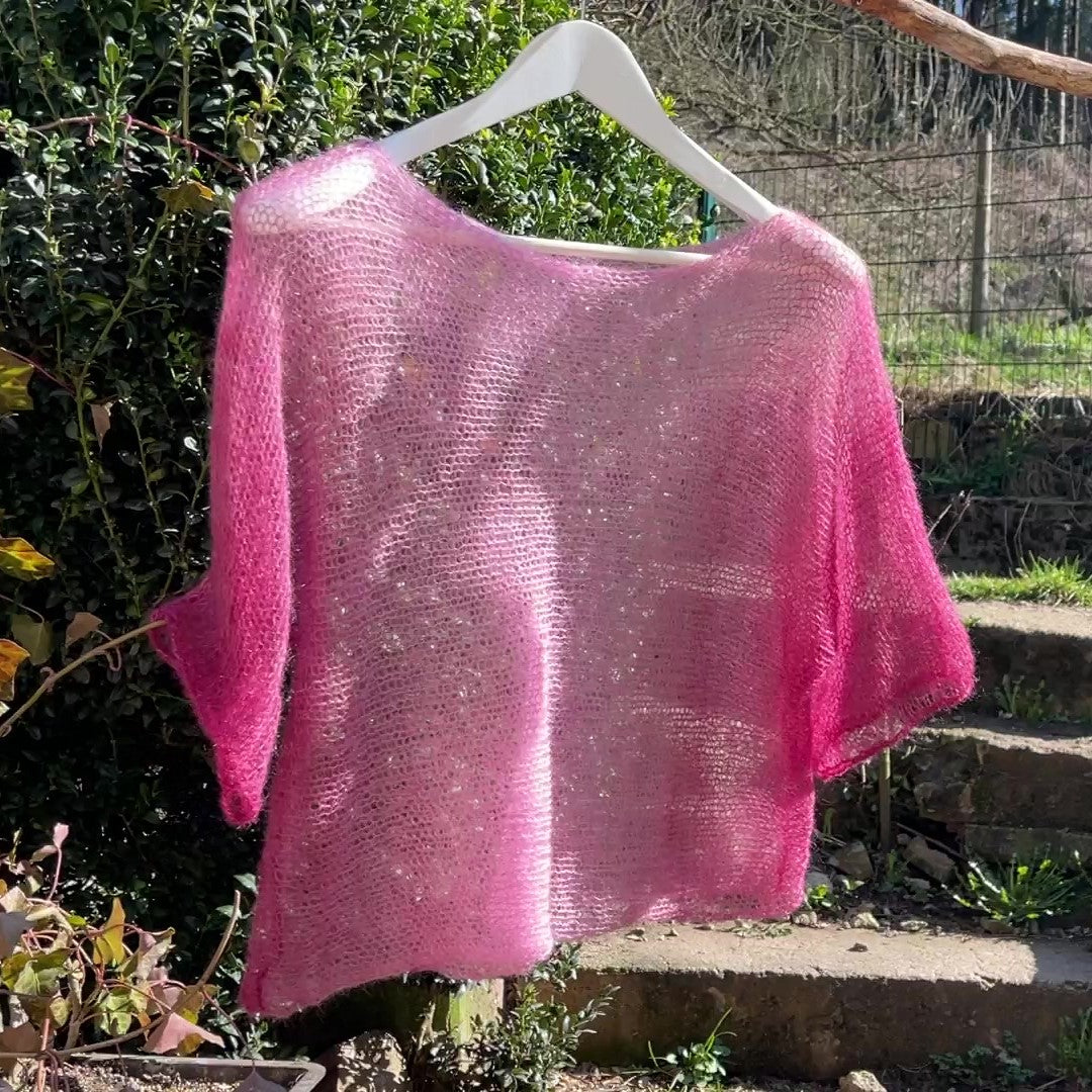 Leichtes Shirt Degradé