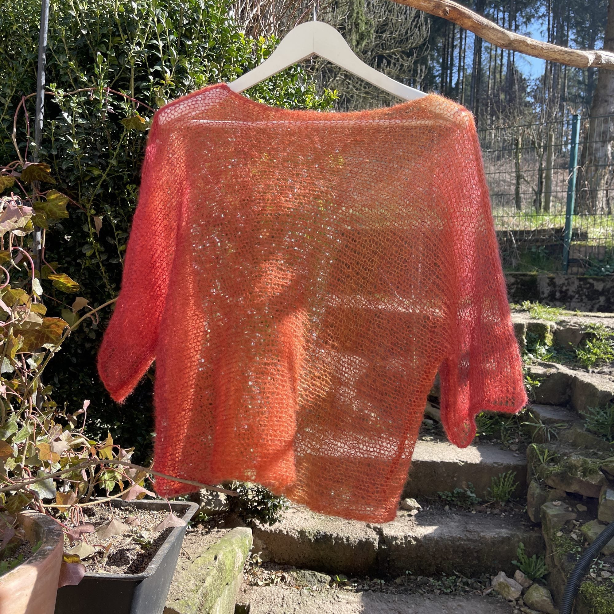 Leichtes Shirt Degradé