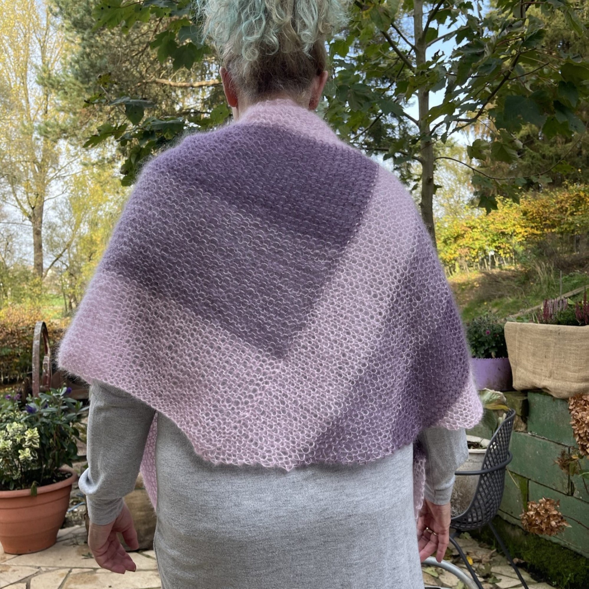 Rosa in Harmonie mit Mauve