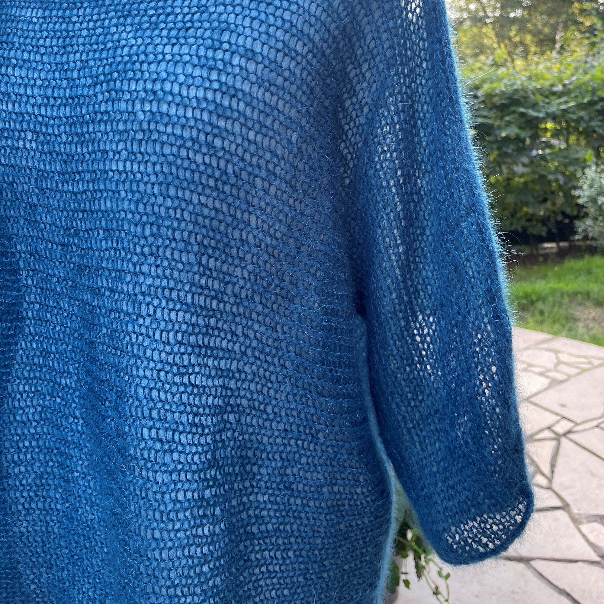 Leichter Pullover 3/4 Arm Größe II