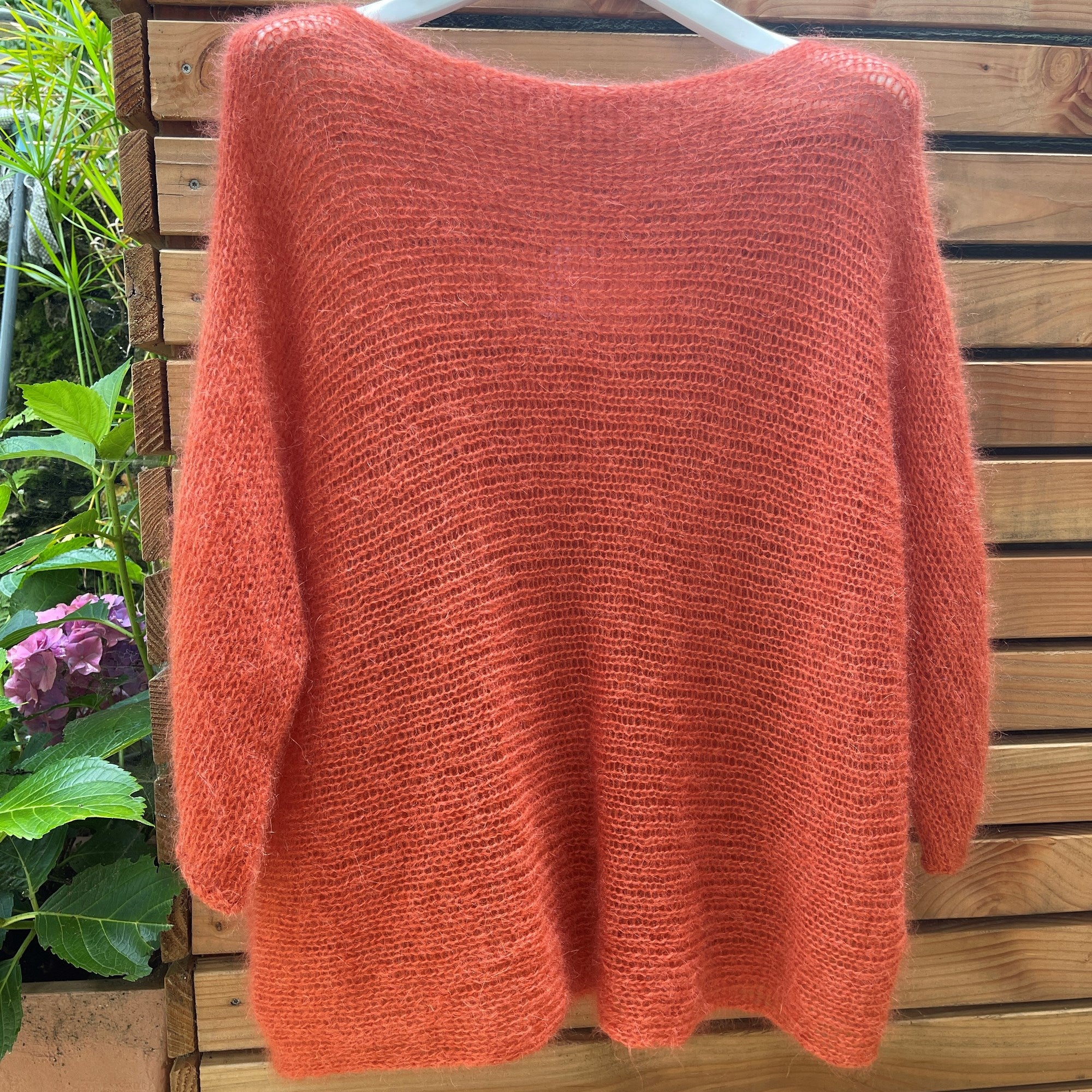 Leichter Pullover 3/4 Arm Größe II