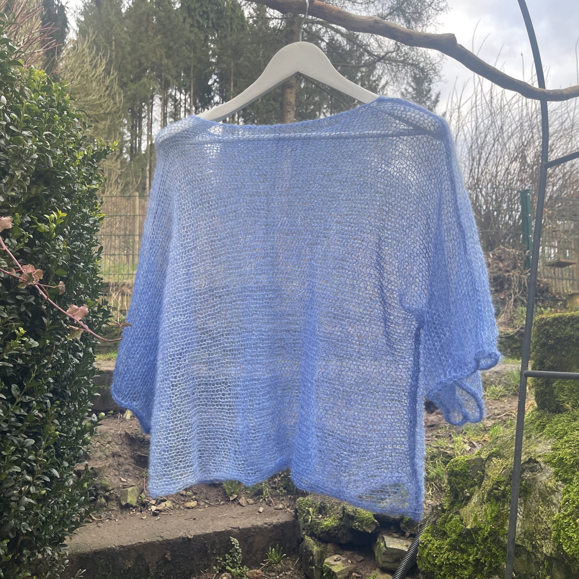 Strick-Set leichtes Shirt Degradé
