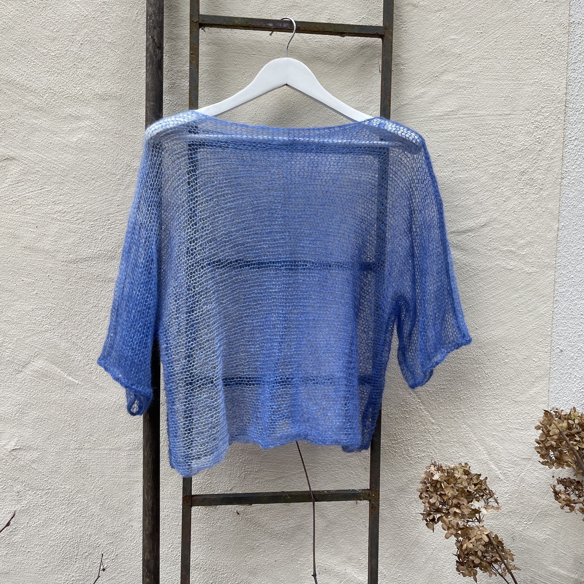 Strick-Set leichtes Shirt Degradé