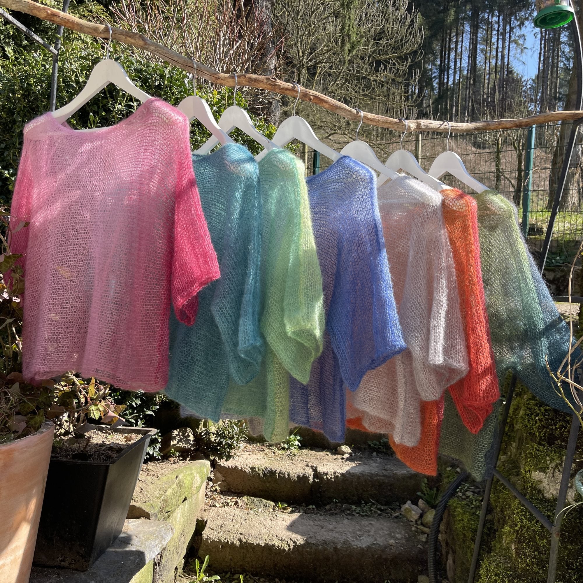 Leichtes Shirt Degradé