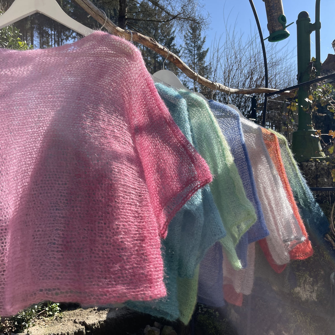 Leichtes Shirt Degradé