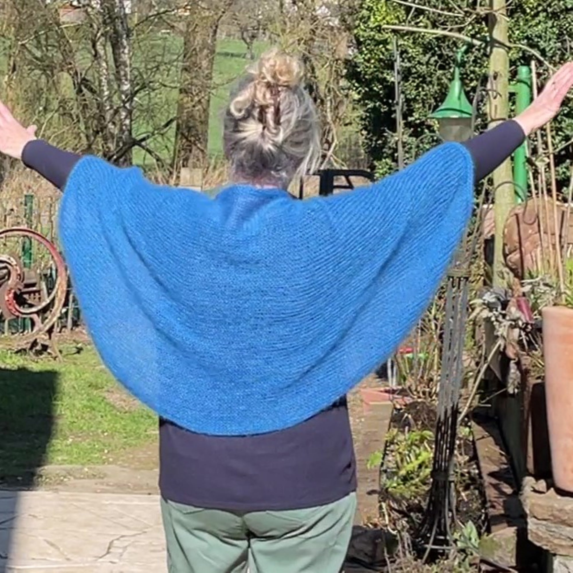 Seelenwärmer uni von Gr. XL - 4XL