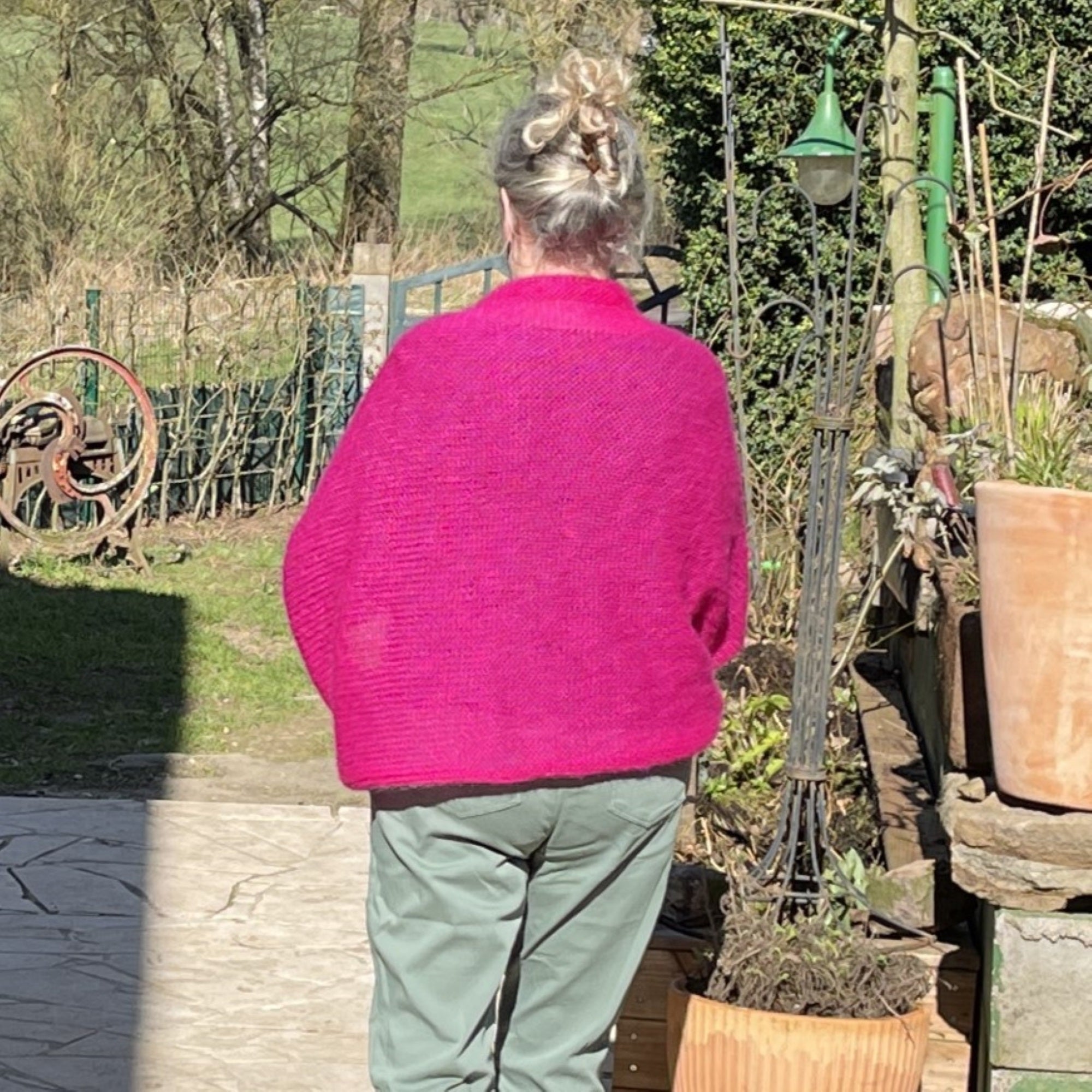 Seelenwärmer uni von Gr. XL - 4XL