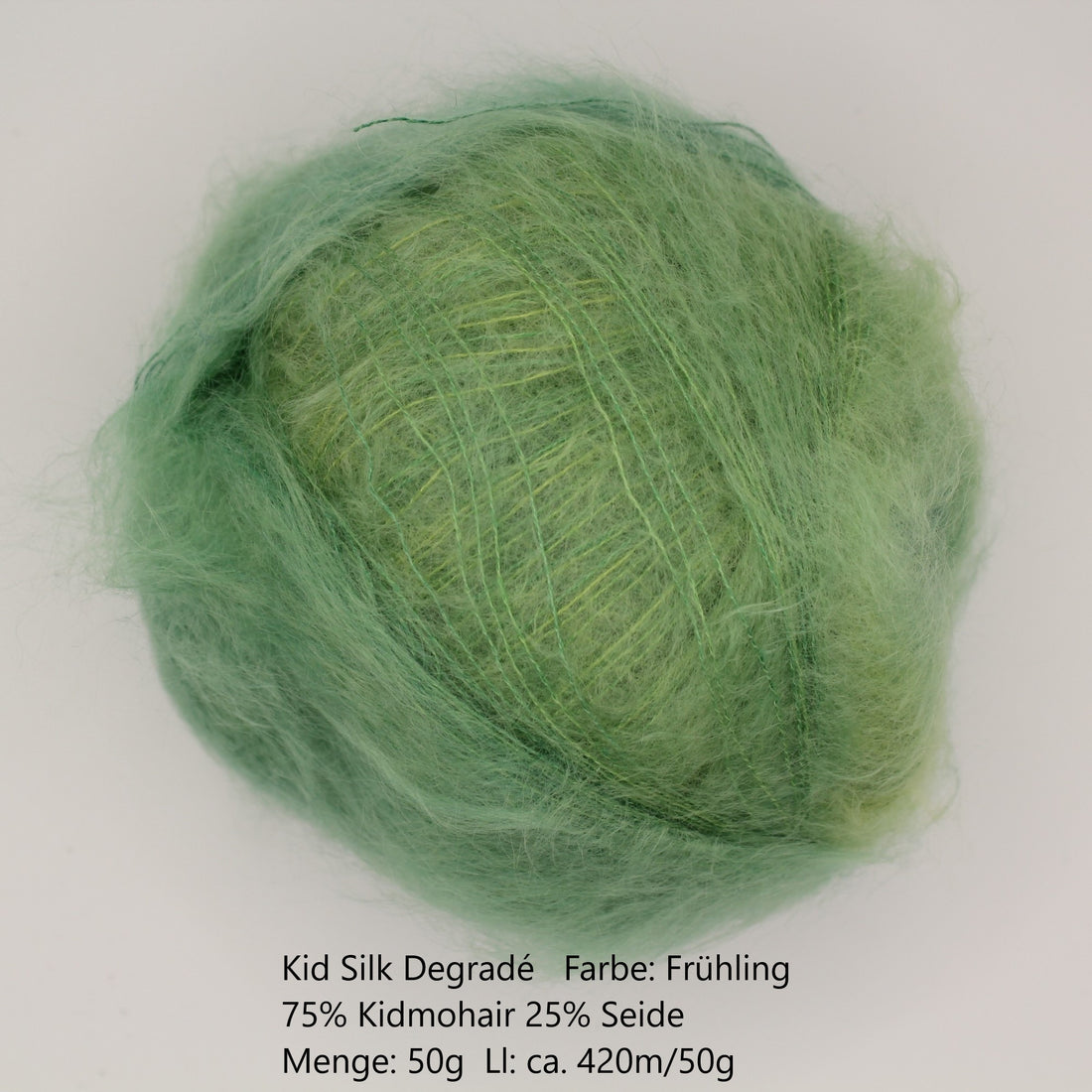 Kid Silk Degradé Garn Frühling