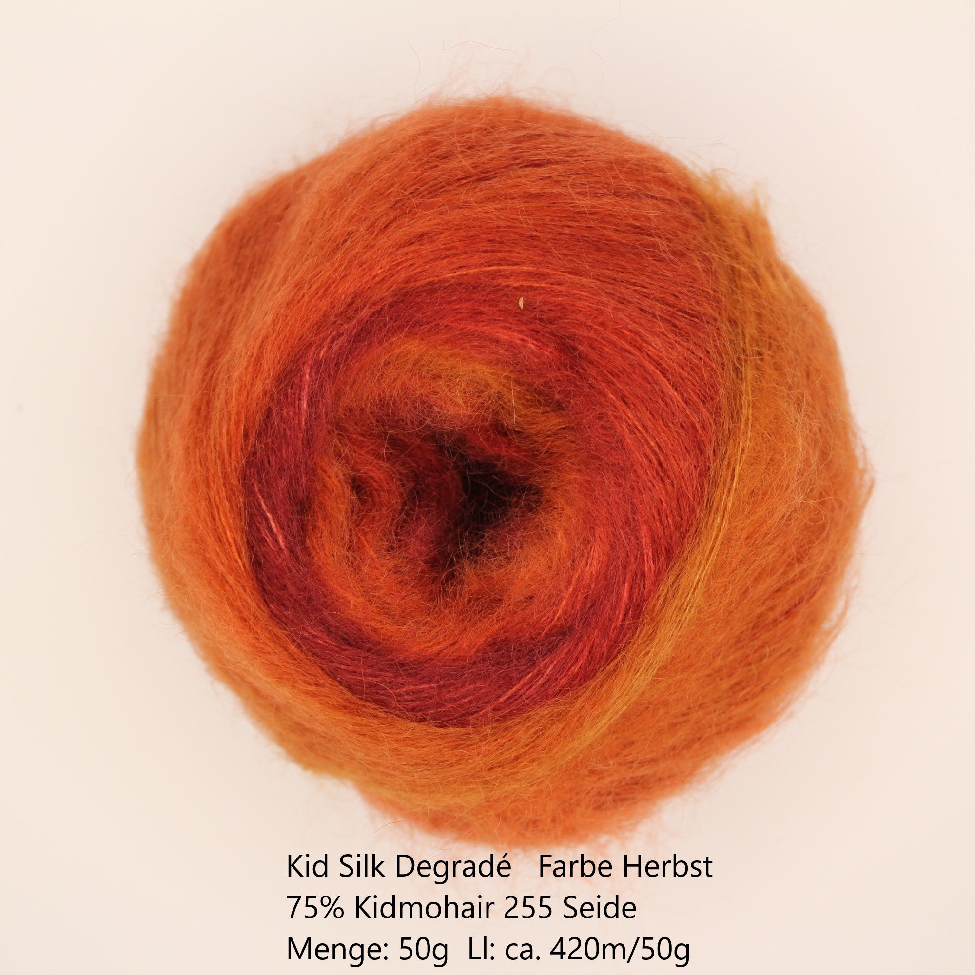 Kid Silk Degradé Garn Herbst