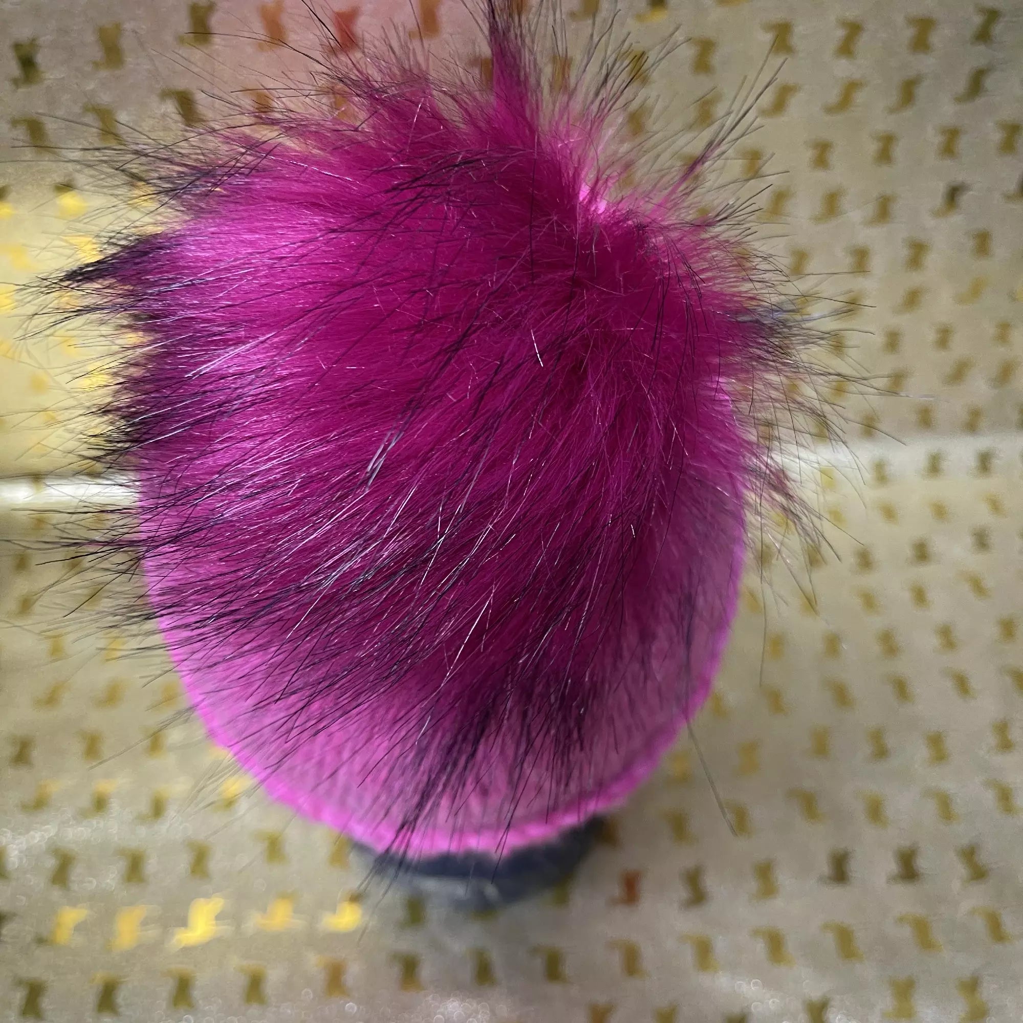 Alpaka Strickmütze Pink