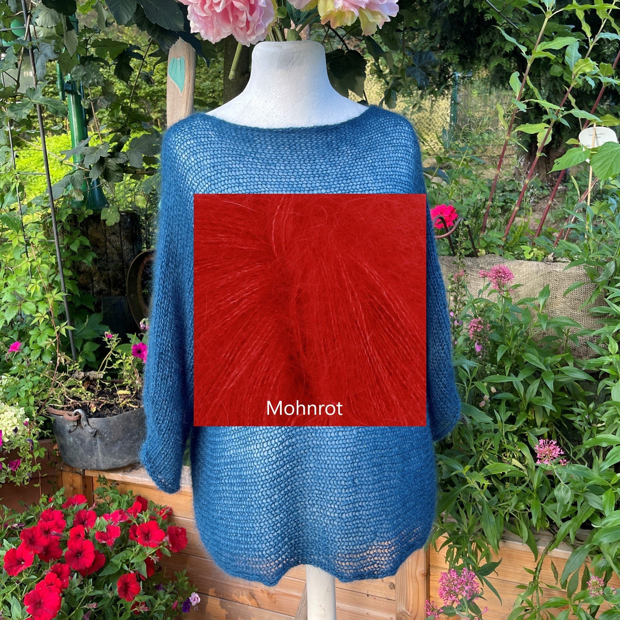 Leichter Pullover 3/4 Arm Größe II