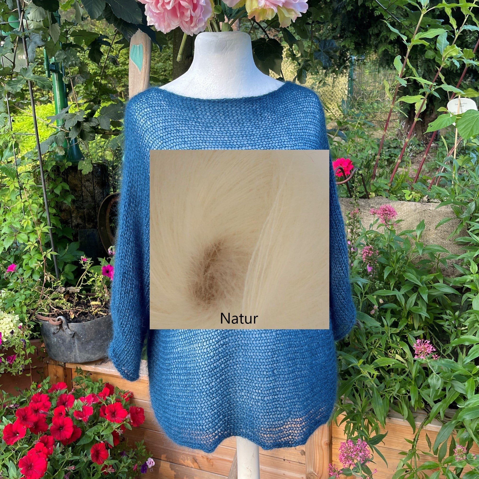 Leichter Pullover 3/4 Arm Größe II