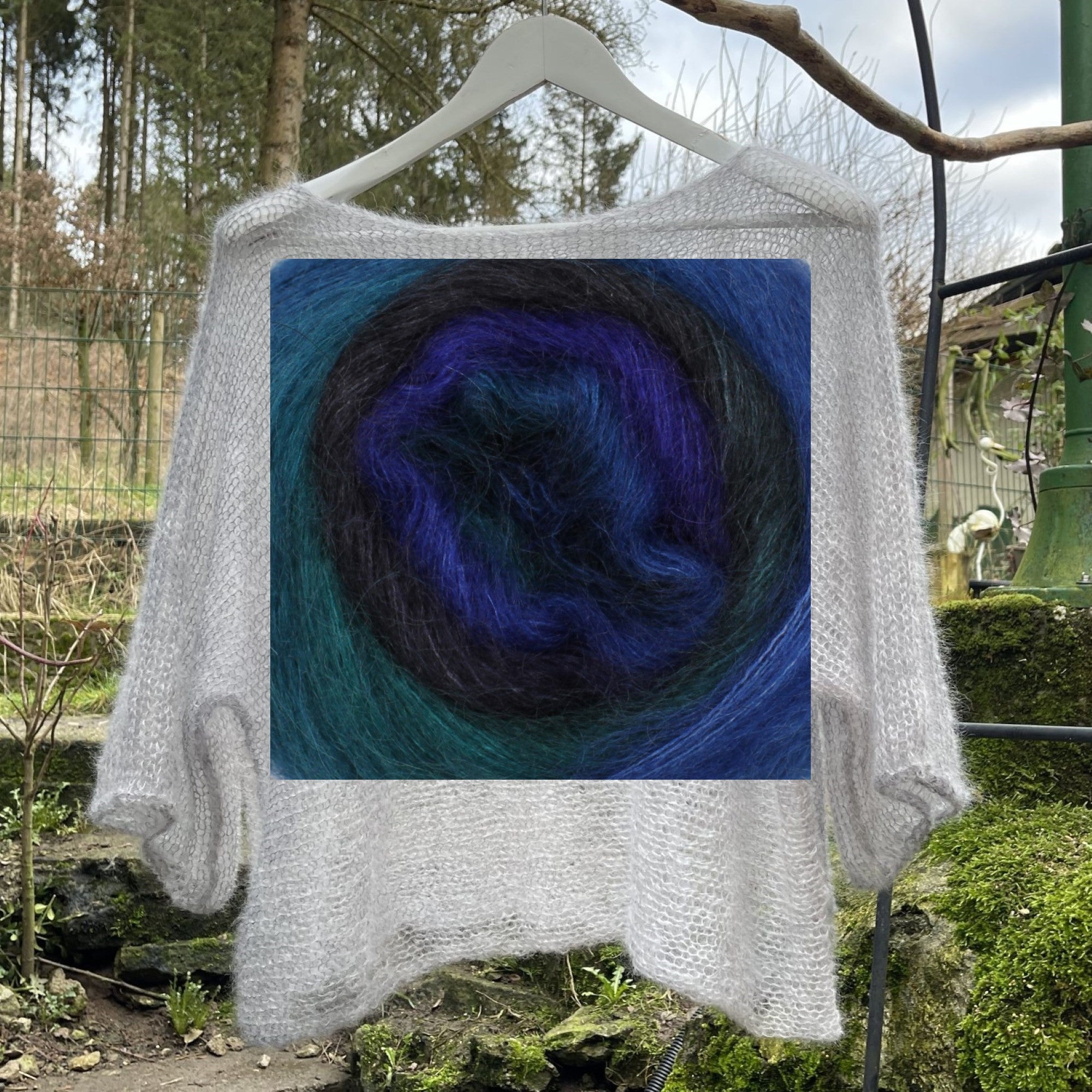 Leichtes Shirt Degradé