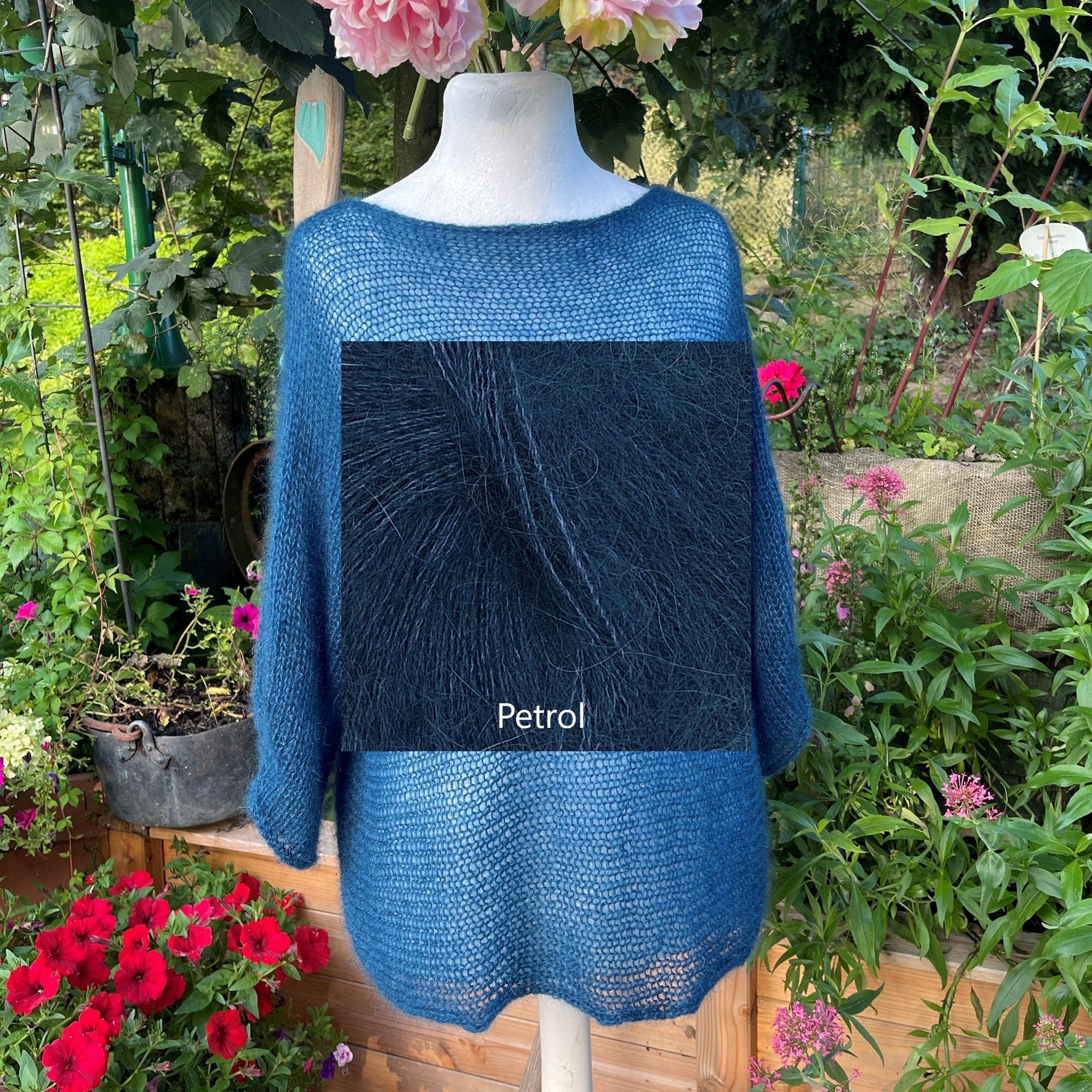 Leichter Pullover 3/4 Arm Größe II