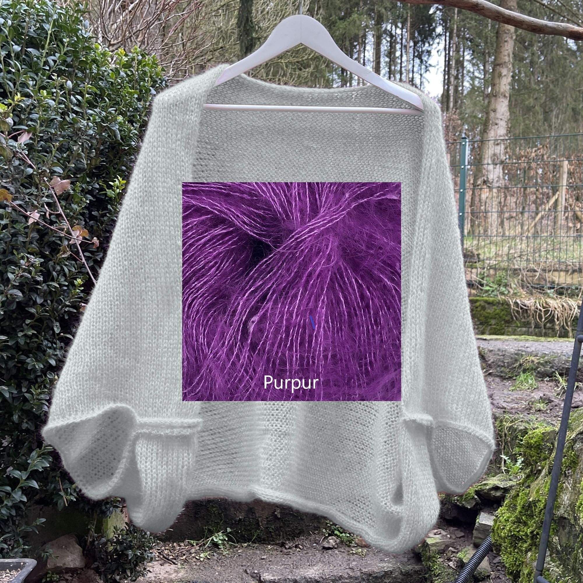 Seelenwärmer uni von Gr. XL - 4XL