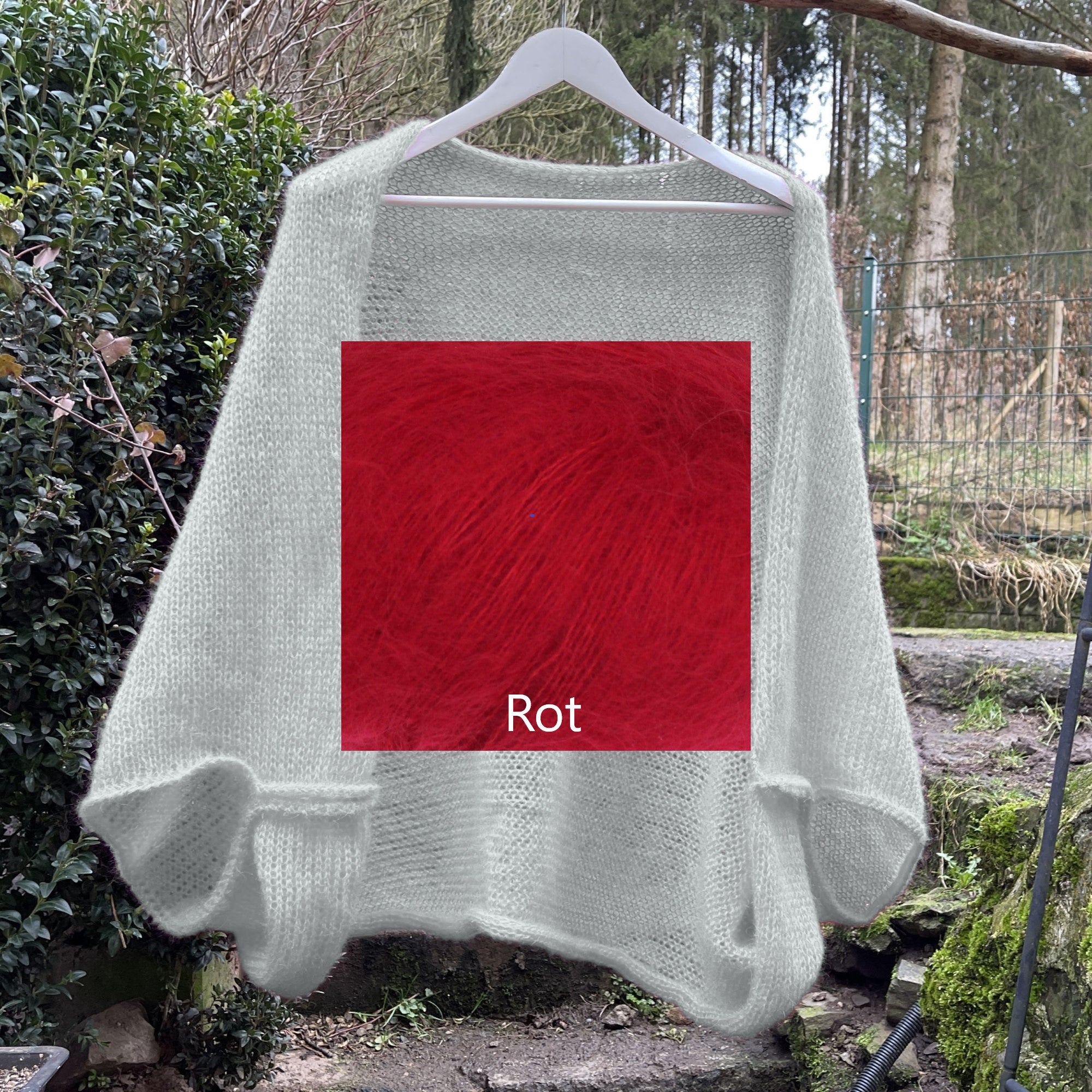 Seelenwärmer uni von Gr. XL - 4XL