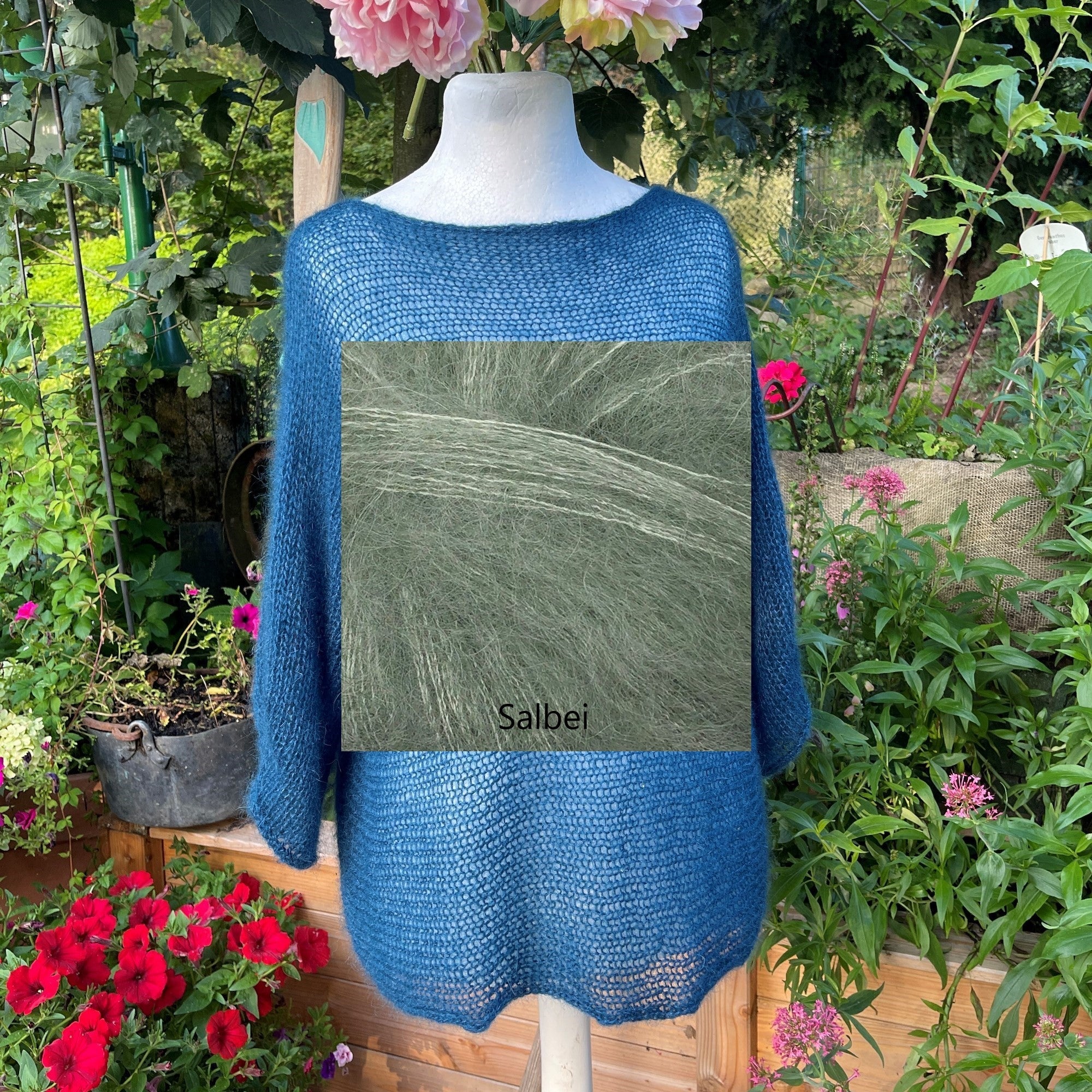 Leichter Pullover 3/4 Arm Größe II