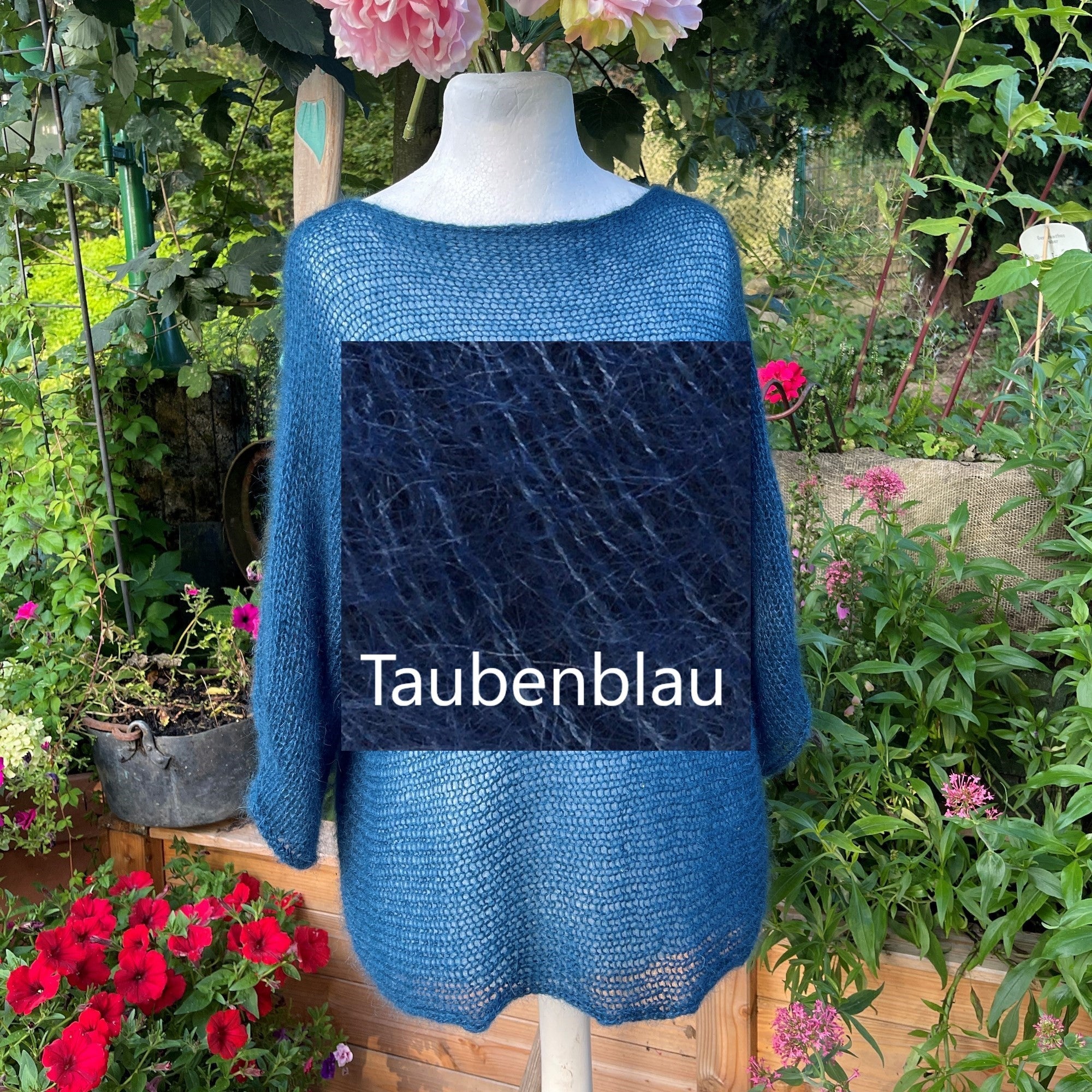Leichter Pullover 3/4 Arm Größe II