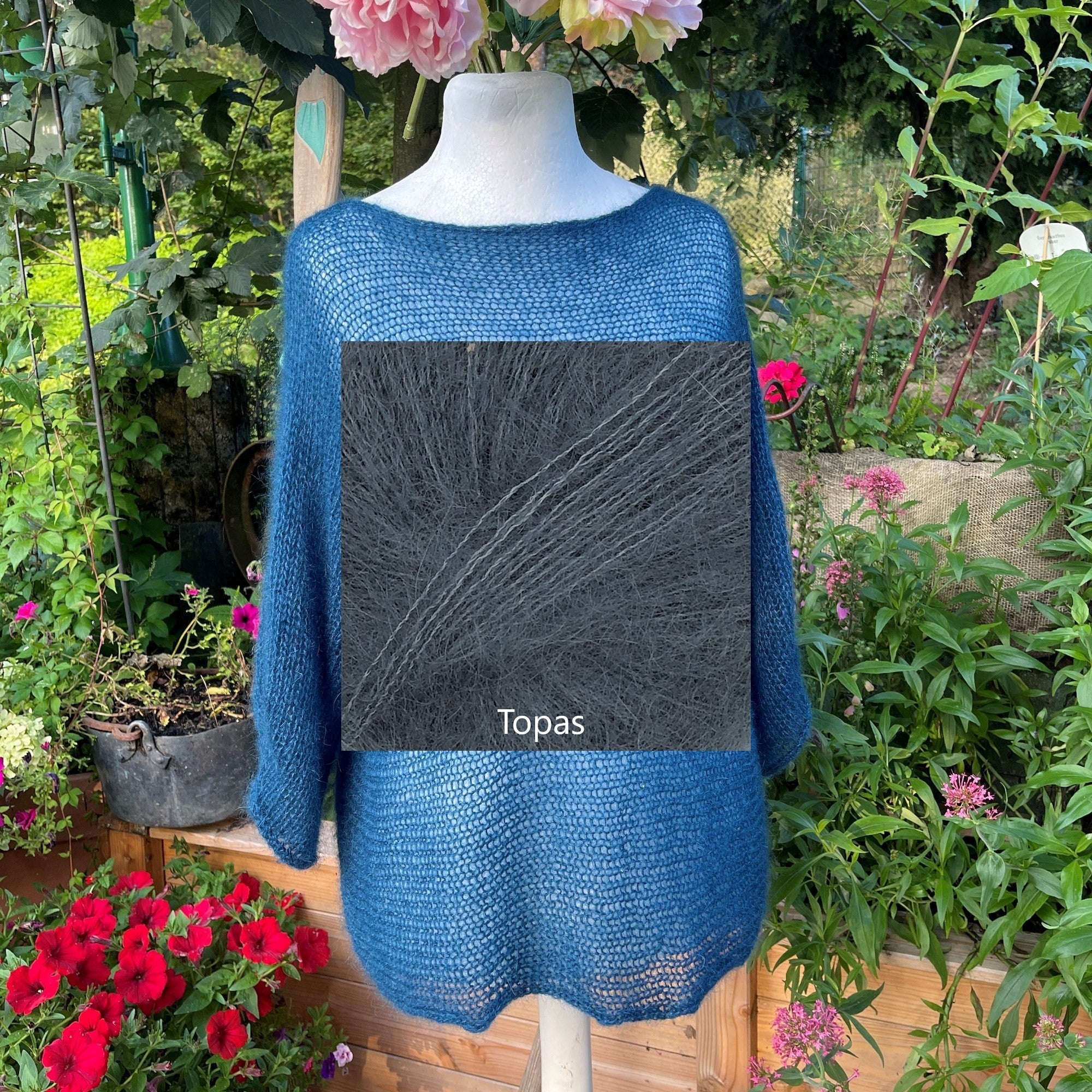 Leichter Pullover 3/4 Arm Größe II