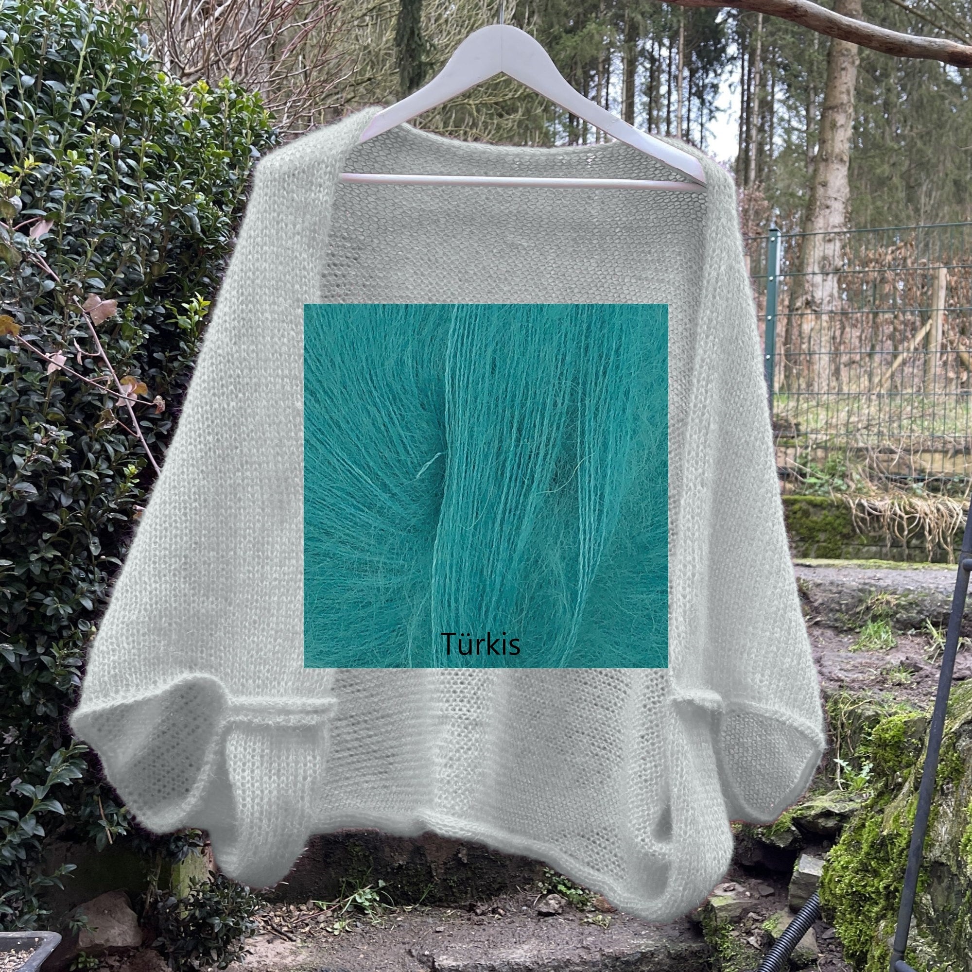 Seelenwärmer uni von Gr. XL - 4XL