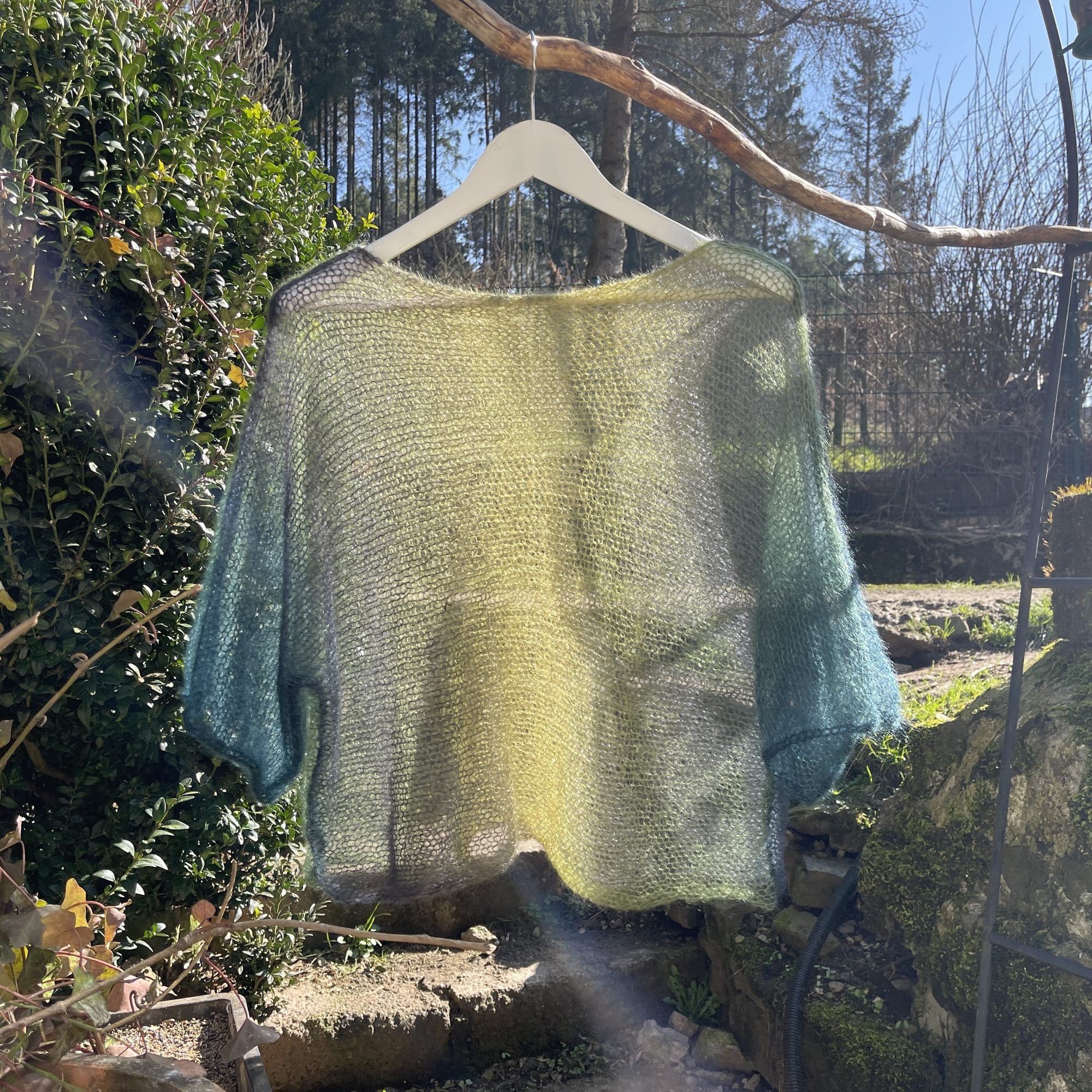 Leichtes Shirt Degradé