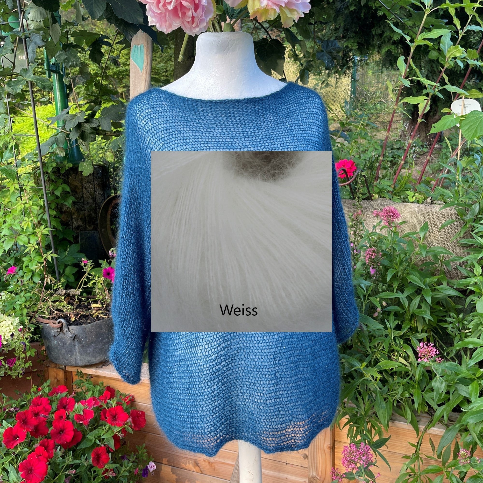 Leichter Pullover 3/4 Arm Größe II