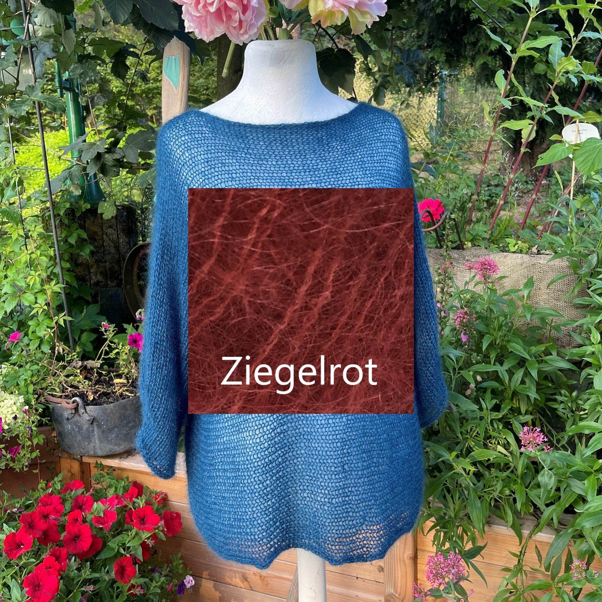 Leichter Pullover 3/4 Arm Größe II