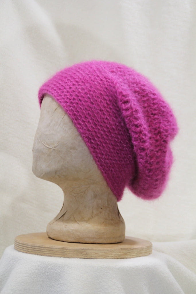 Mütze Häkelmütze Hellbeere