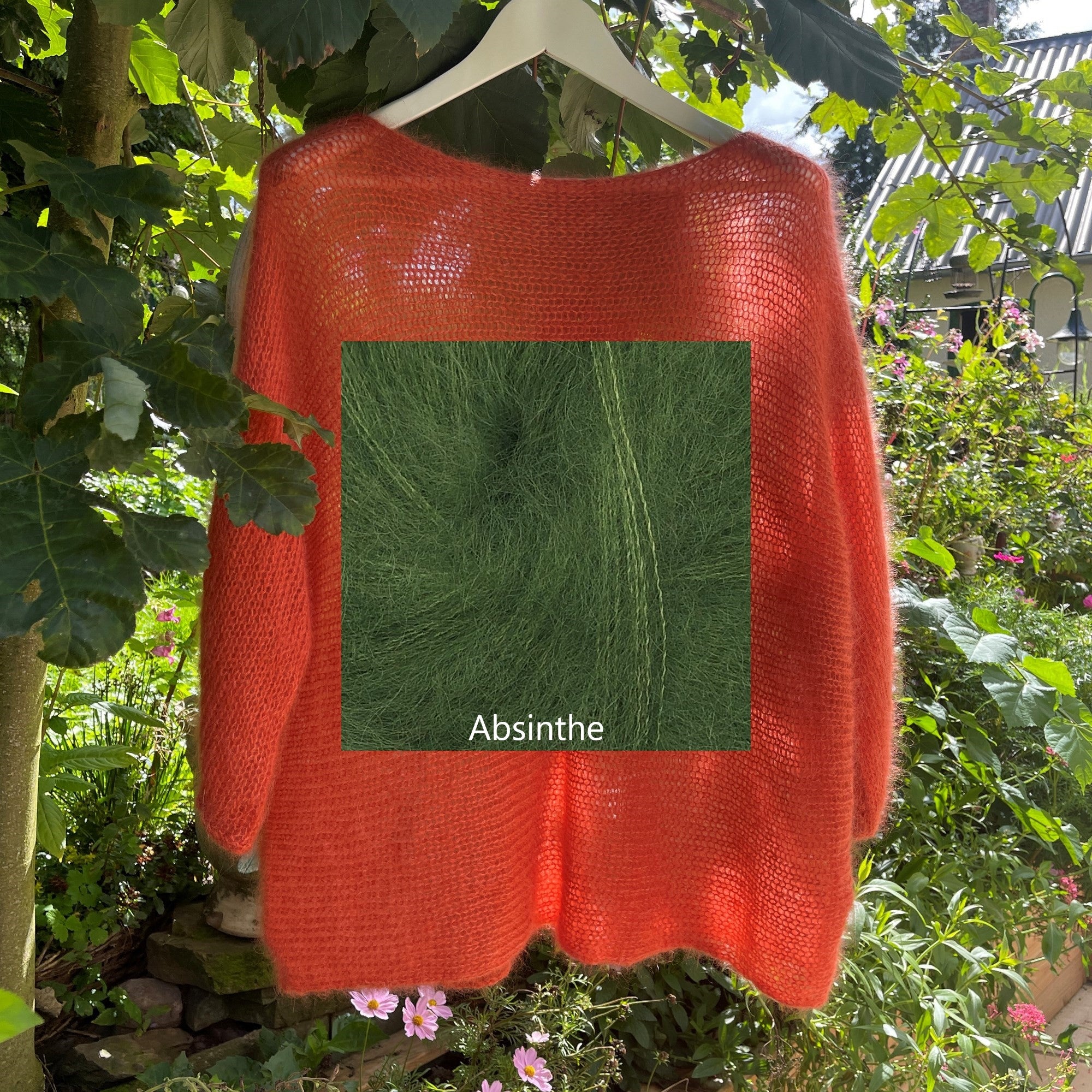 Leichter Pullover 3/4 Arm Größe II