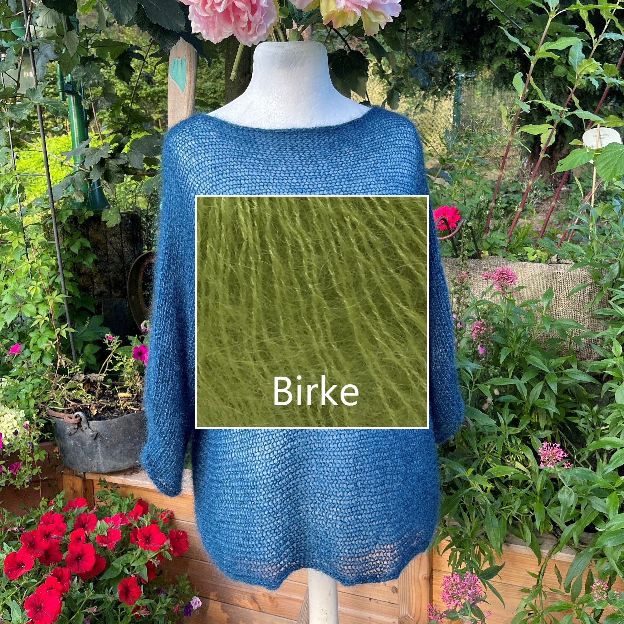 Leichter Pullover 3/4 Arm Größe I