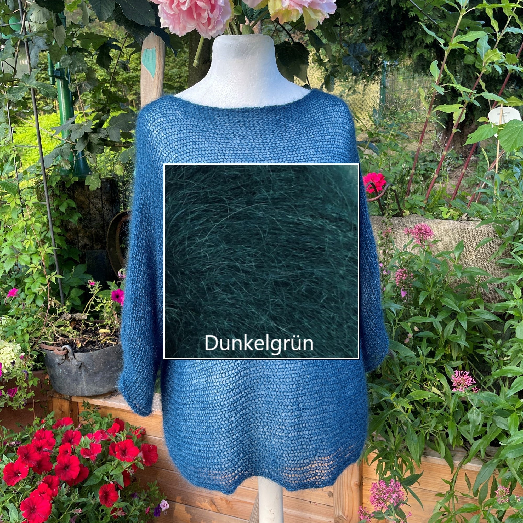 Leichter Pullover 3/4 Arm Größe I