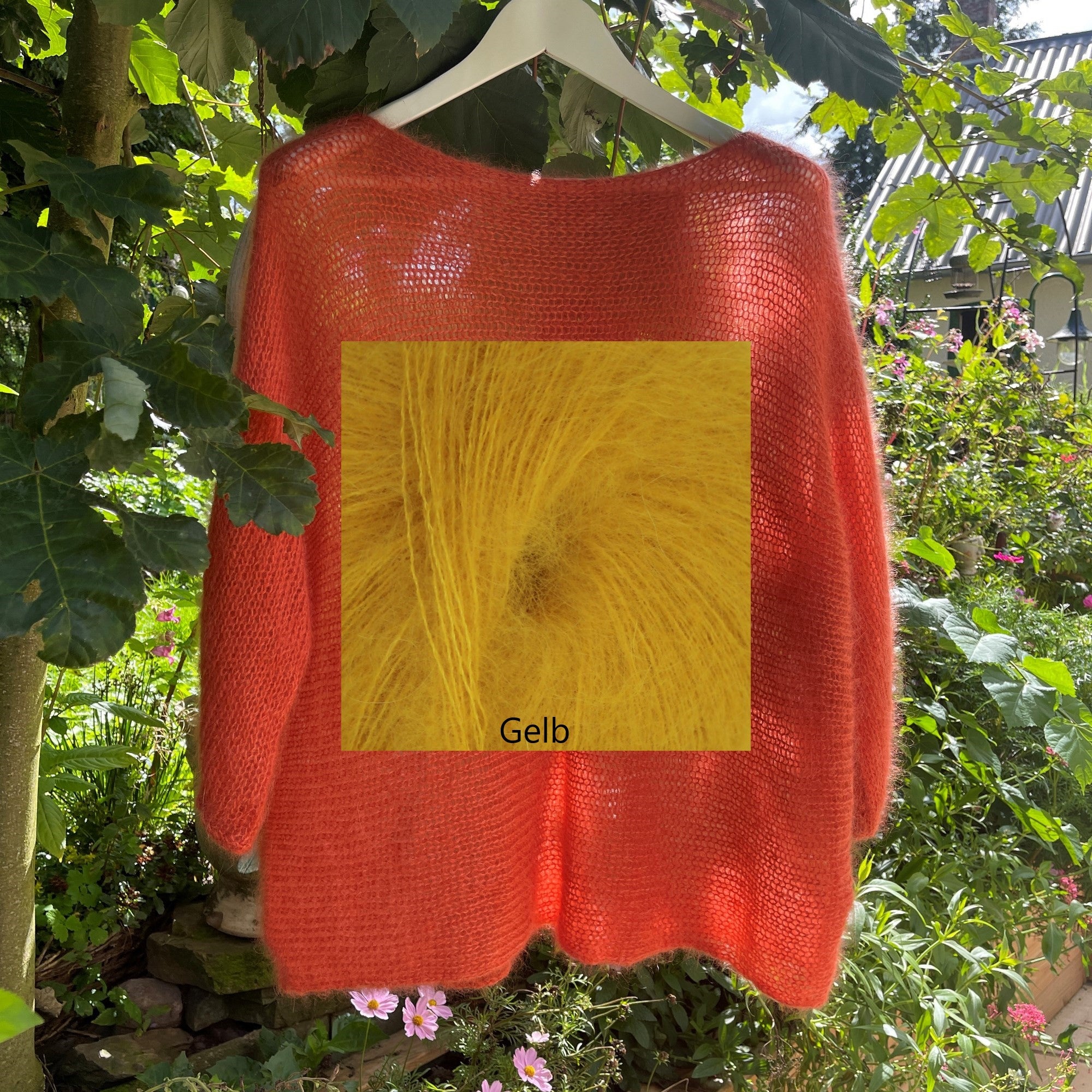 Leichter Pullover 3/4 Arm Größe II