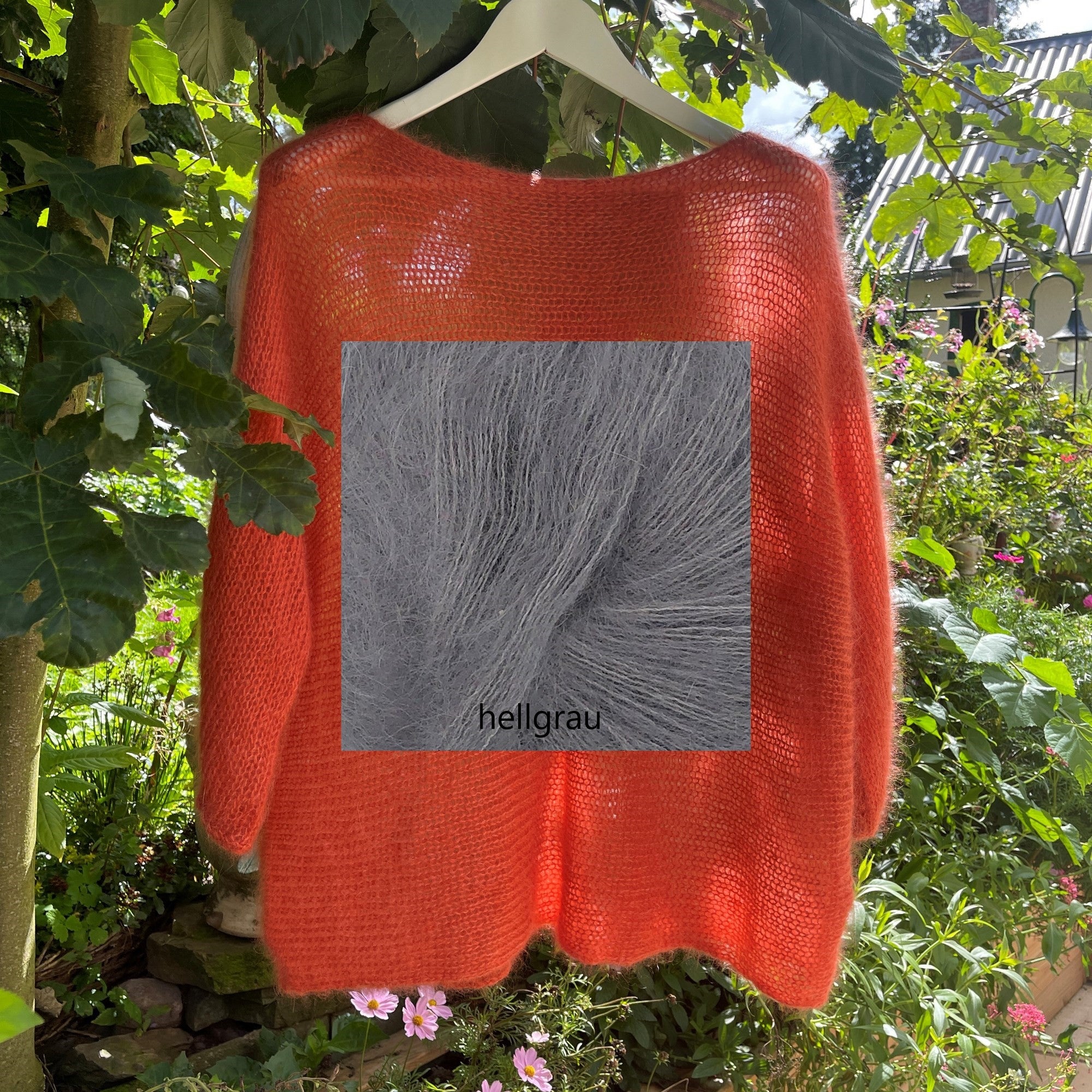 Leichter Pullover 3/4 Arm Größe II