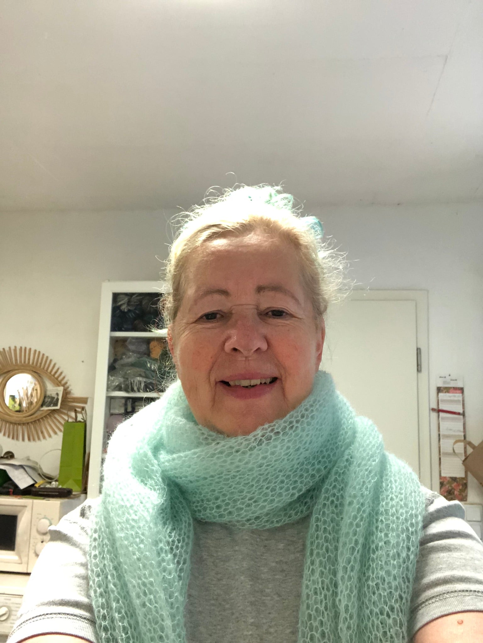Schal Tuch Stola Mint