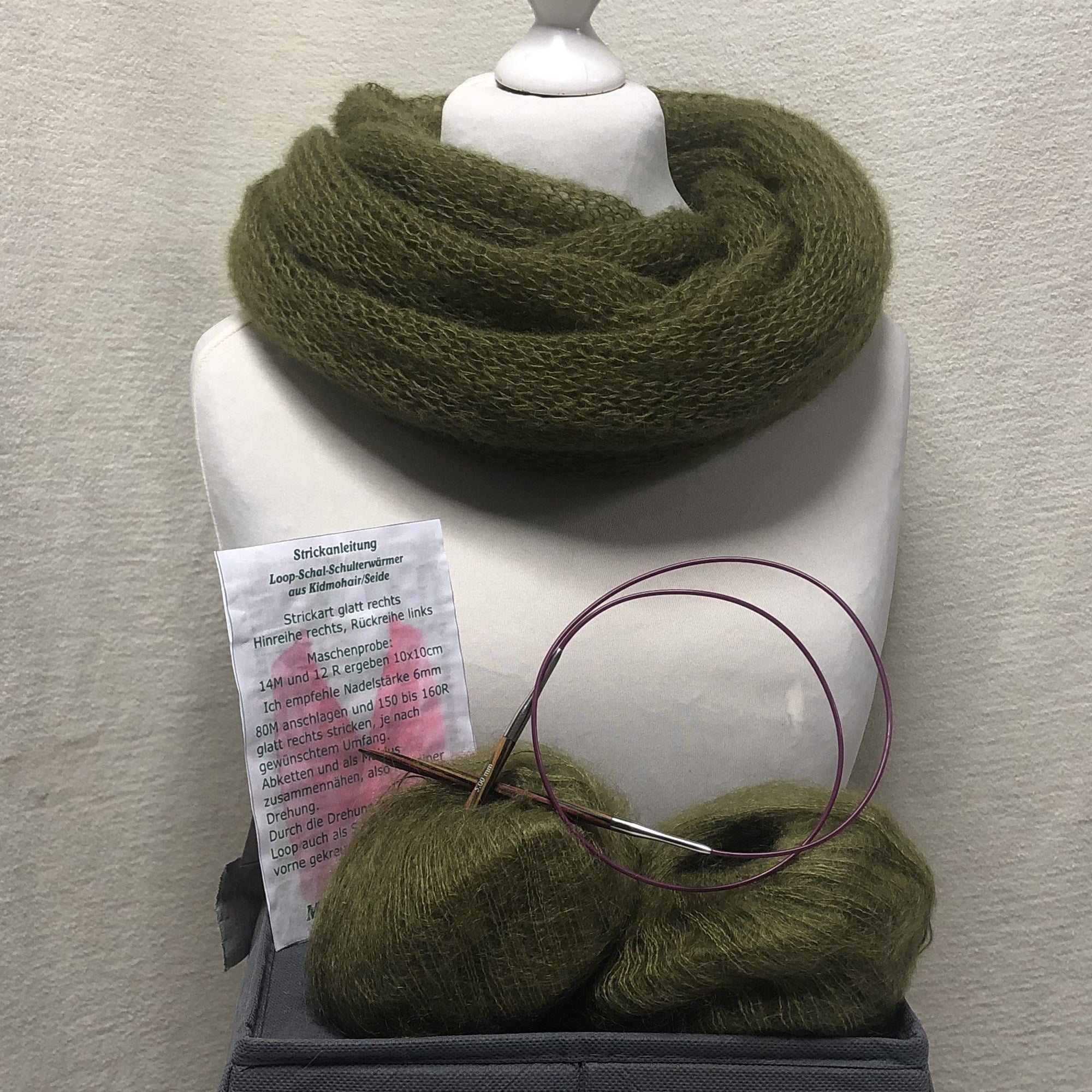 Strick-Set Loop Tanne