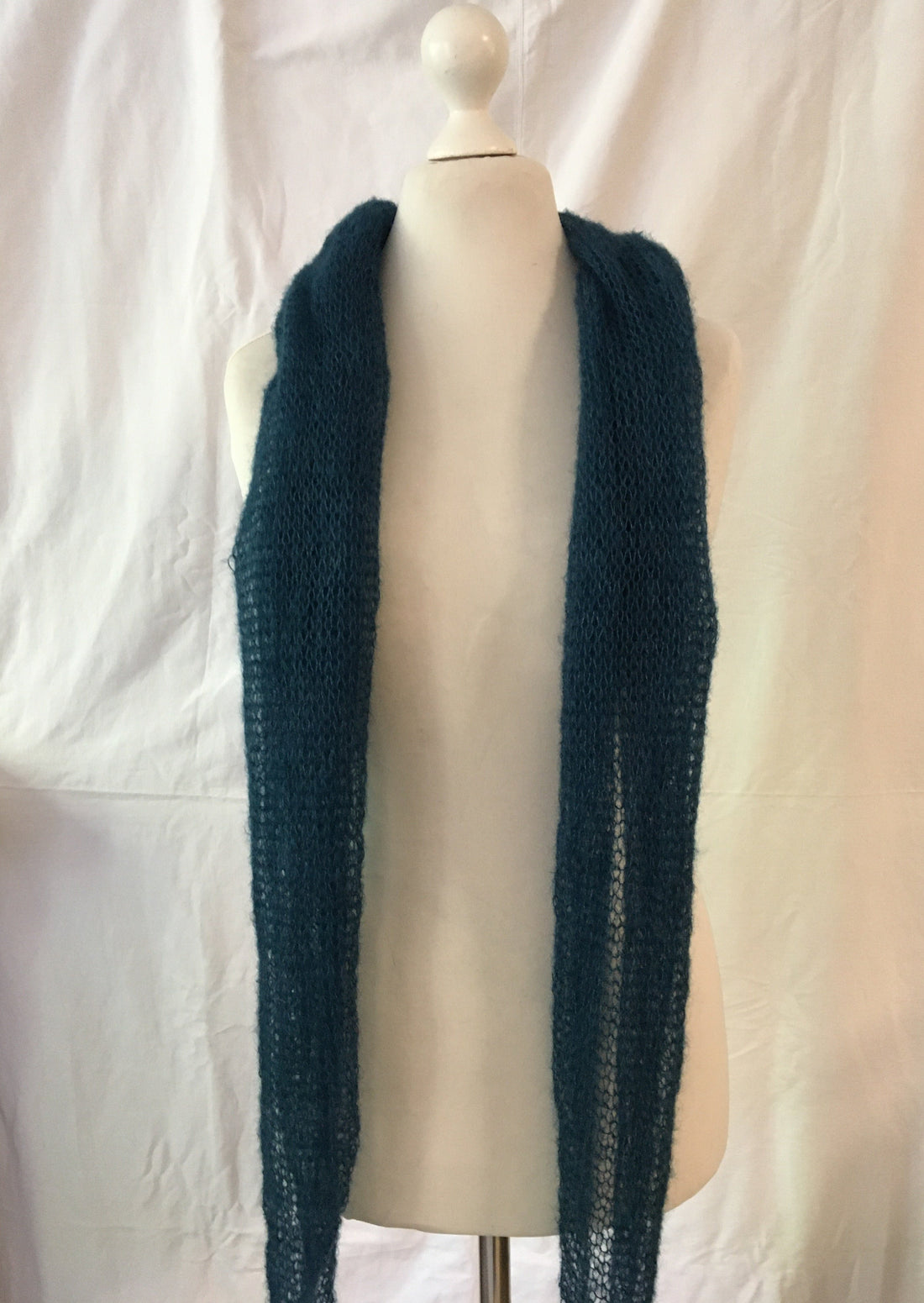 Schal Tuch Stola Petrol