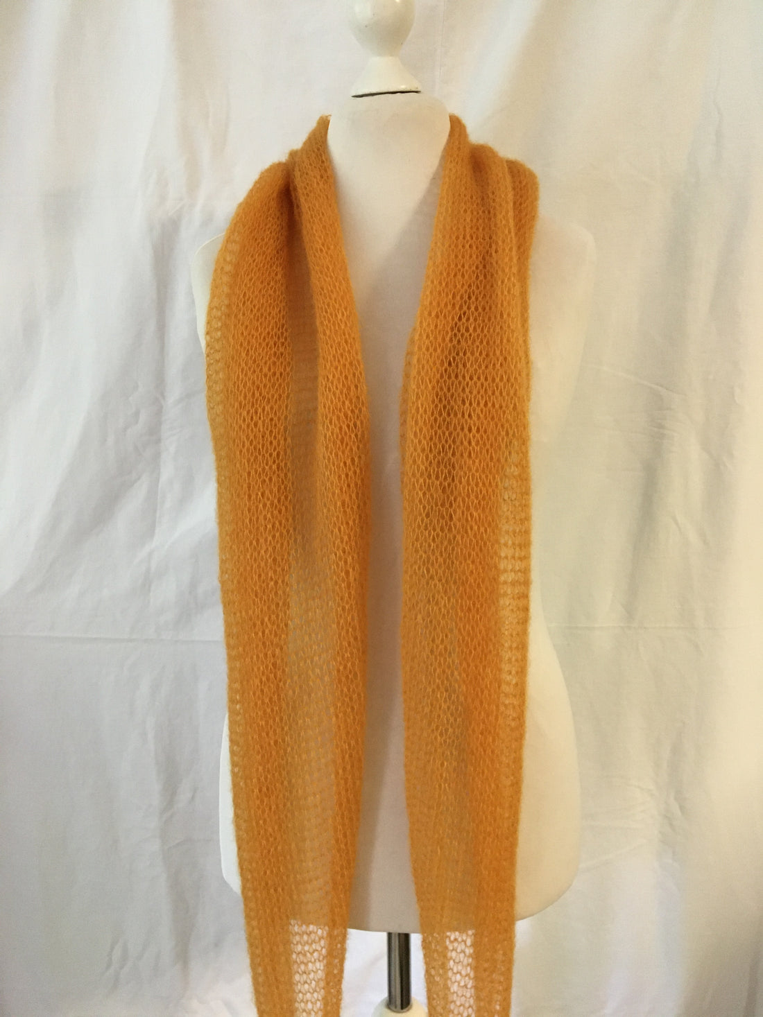 Schal Tuch Stola Curry
