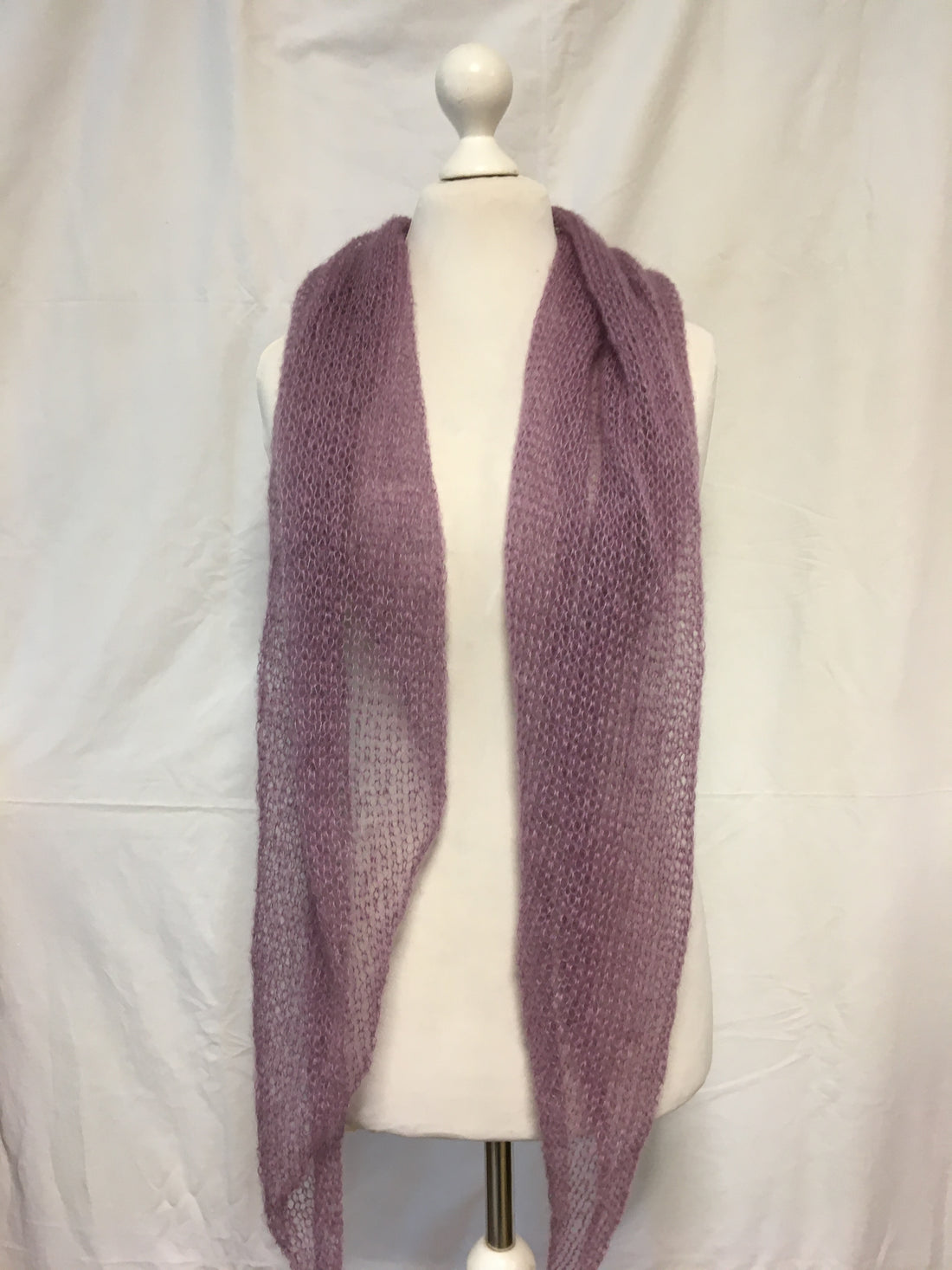 Schal Tuch Stola Mauve