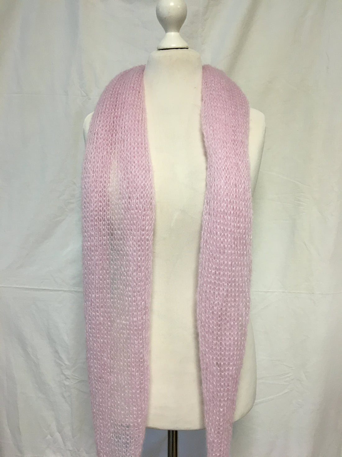 Schal Tuch Stola Hellrosa