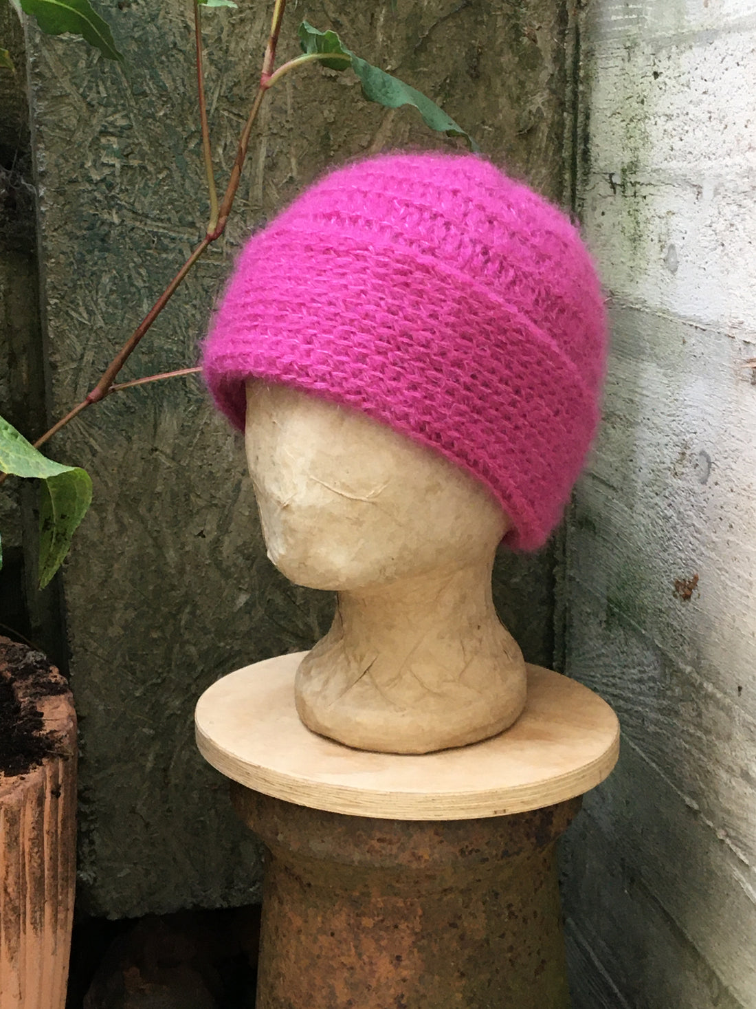 Mütze und Schal Hellbeere