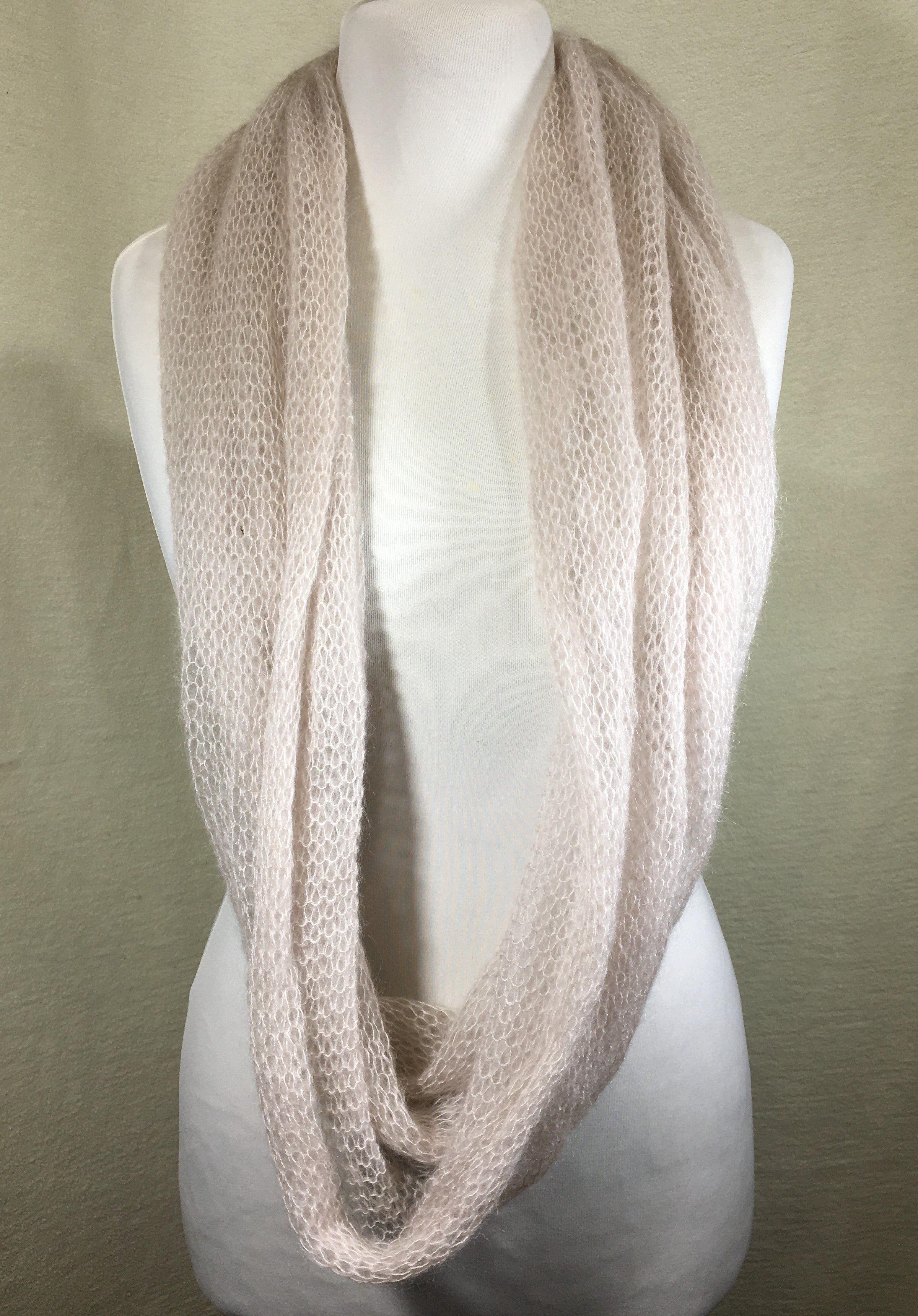 Kidmohair-Seiden Loop Beige