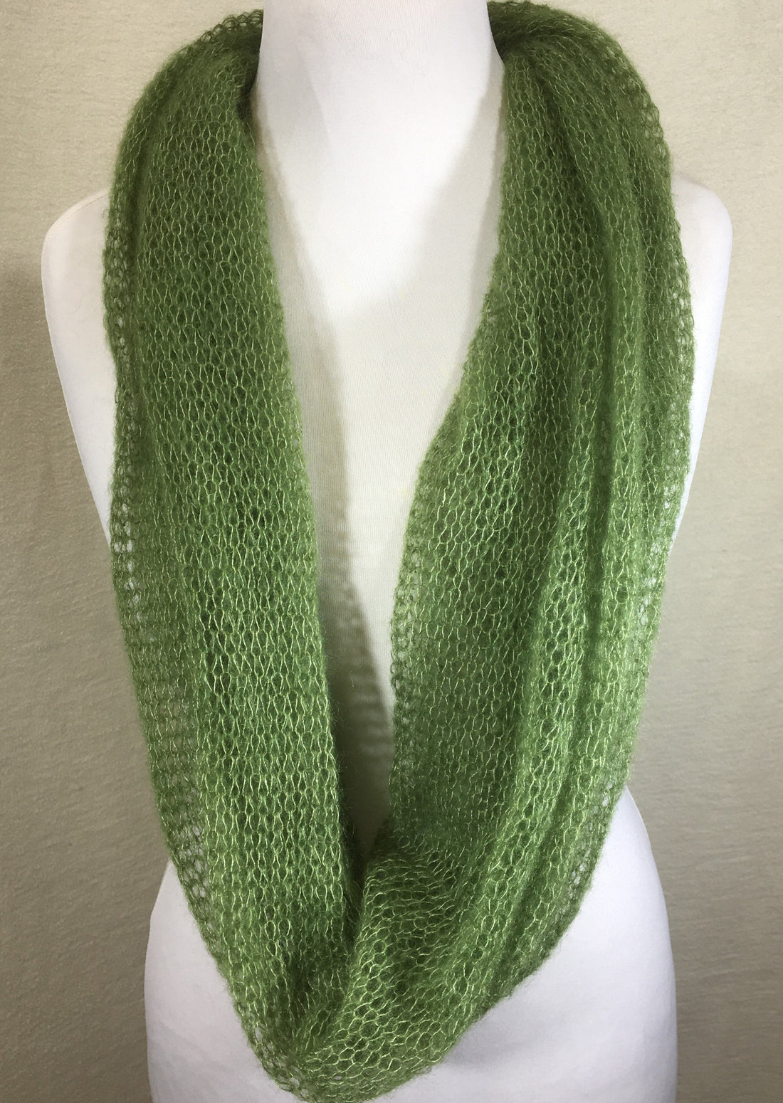 Kidmohair-Seiden Loop Absinth