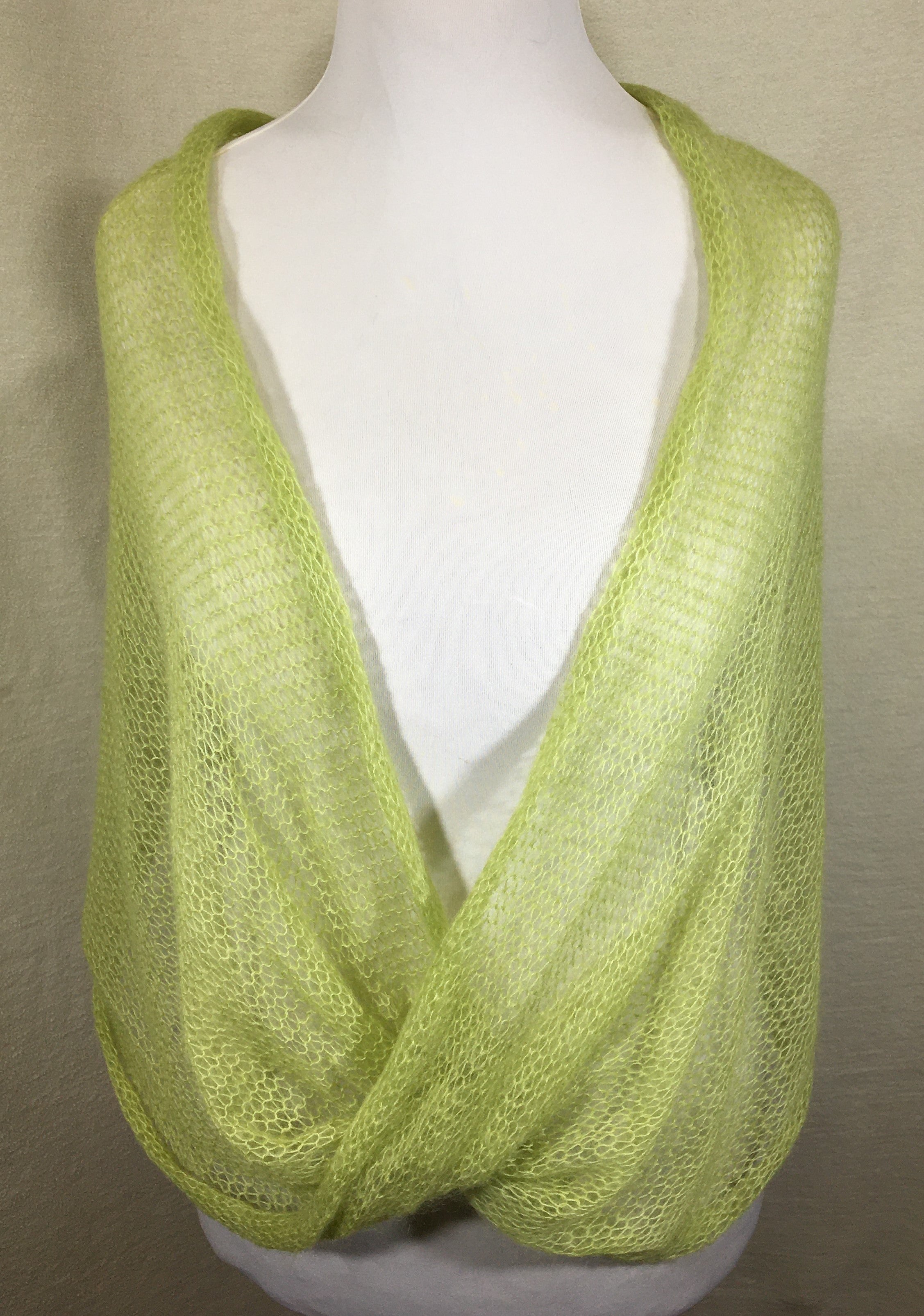 Kidmohair-Seiden Loop Birke