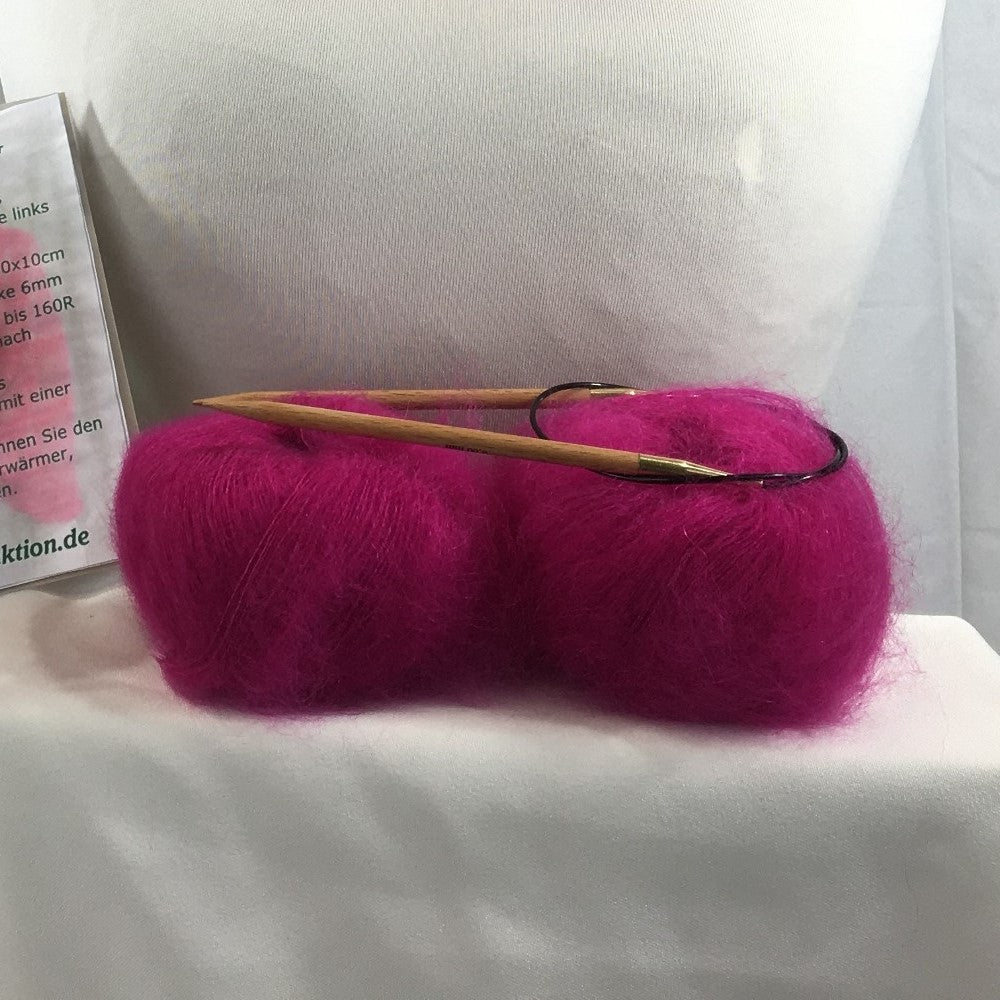 Strick-Set Loop Magenta