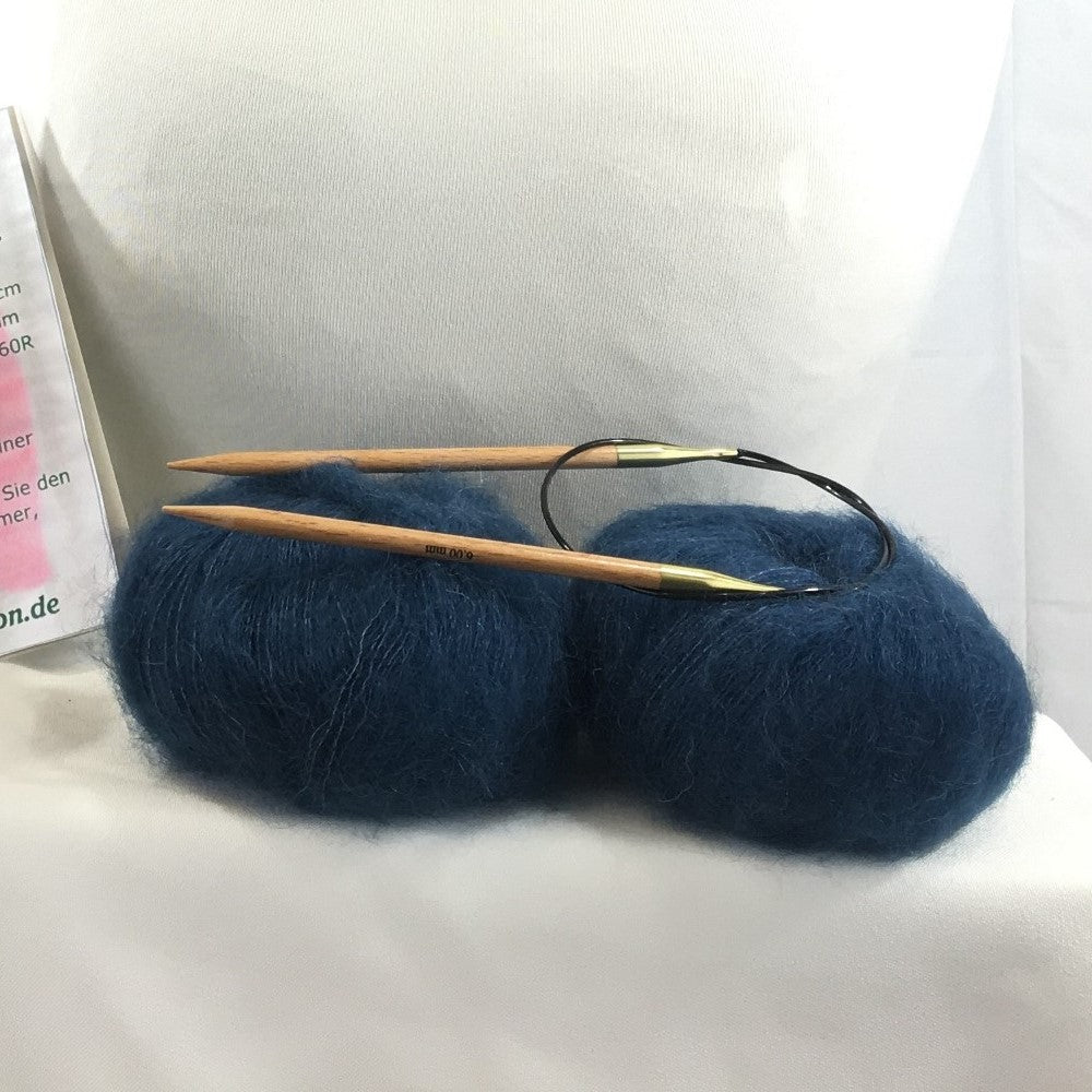 Strick-Set Loop Petrol