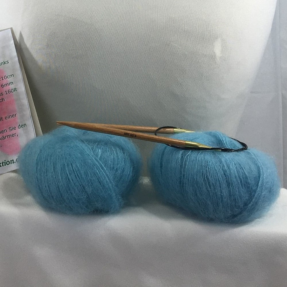 Strick-Set Loop Eis