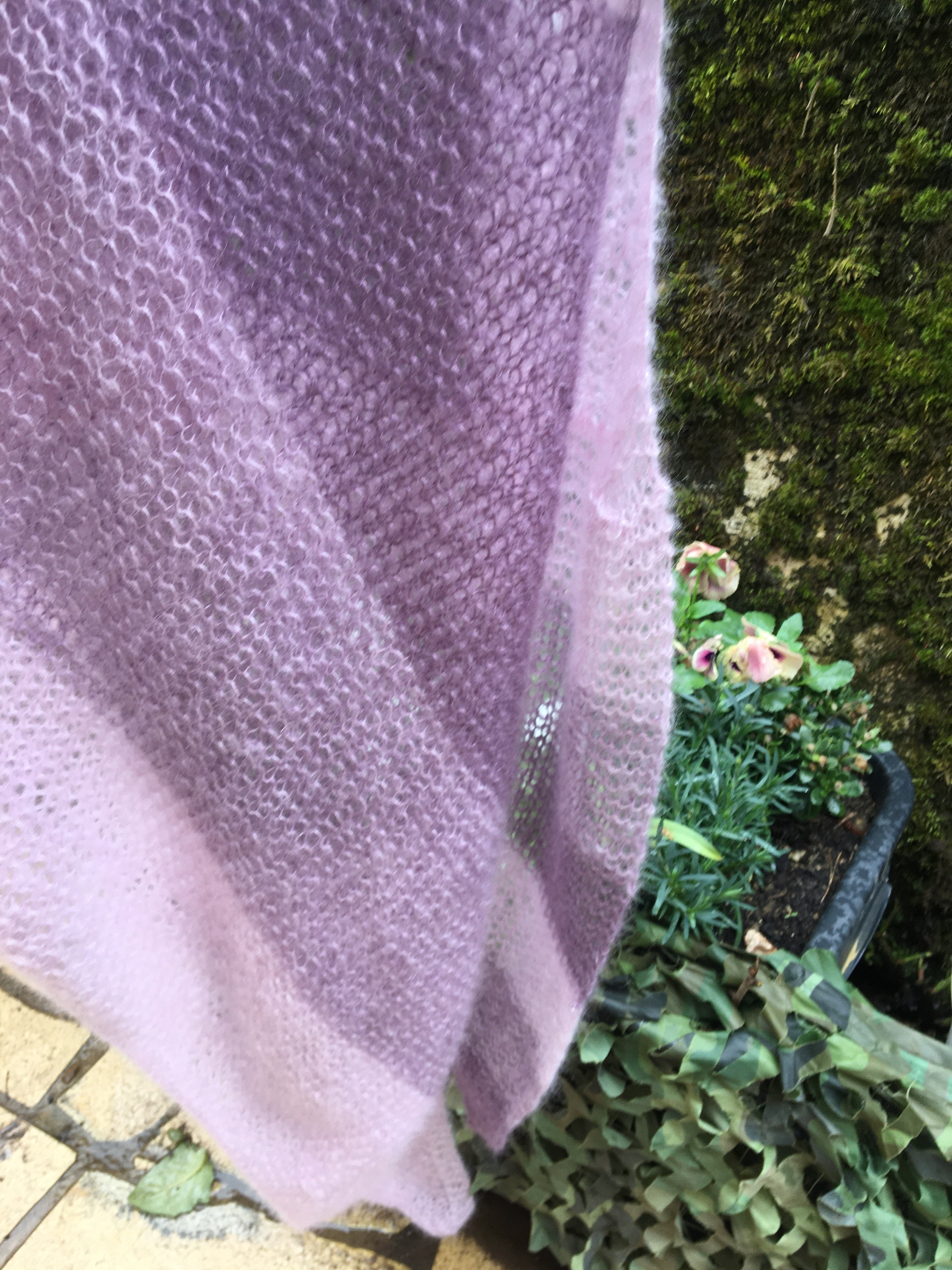 Rosa in Harmonie mit Mauve